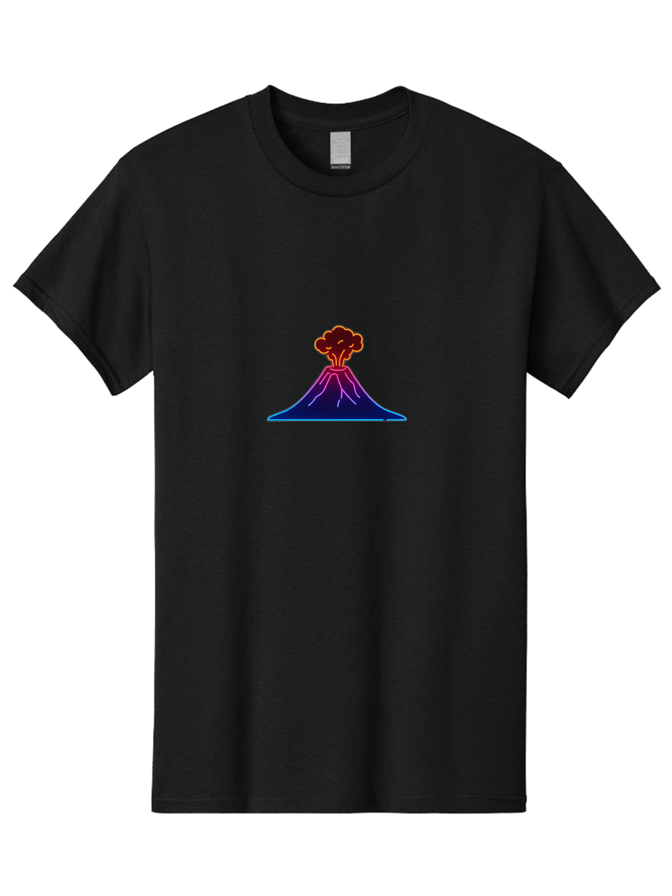 Volcano-Erupting-5 Men'S Graphic Tee, 100% Cotton, Comfortable Casual Summer Wear, Machine Washable, Vintage Camera, Old Camera, Antique Camera, Black Camera, Classic Photography, Photography Equipment, Nostalgic Device, Film Camera, Bai531