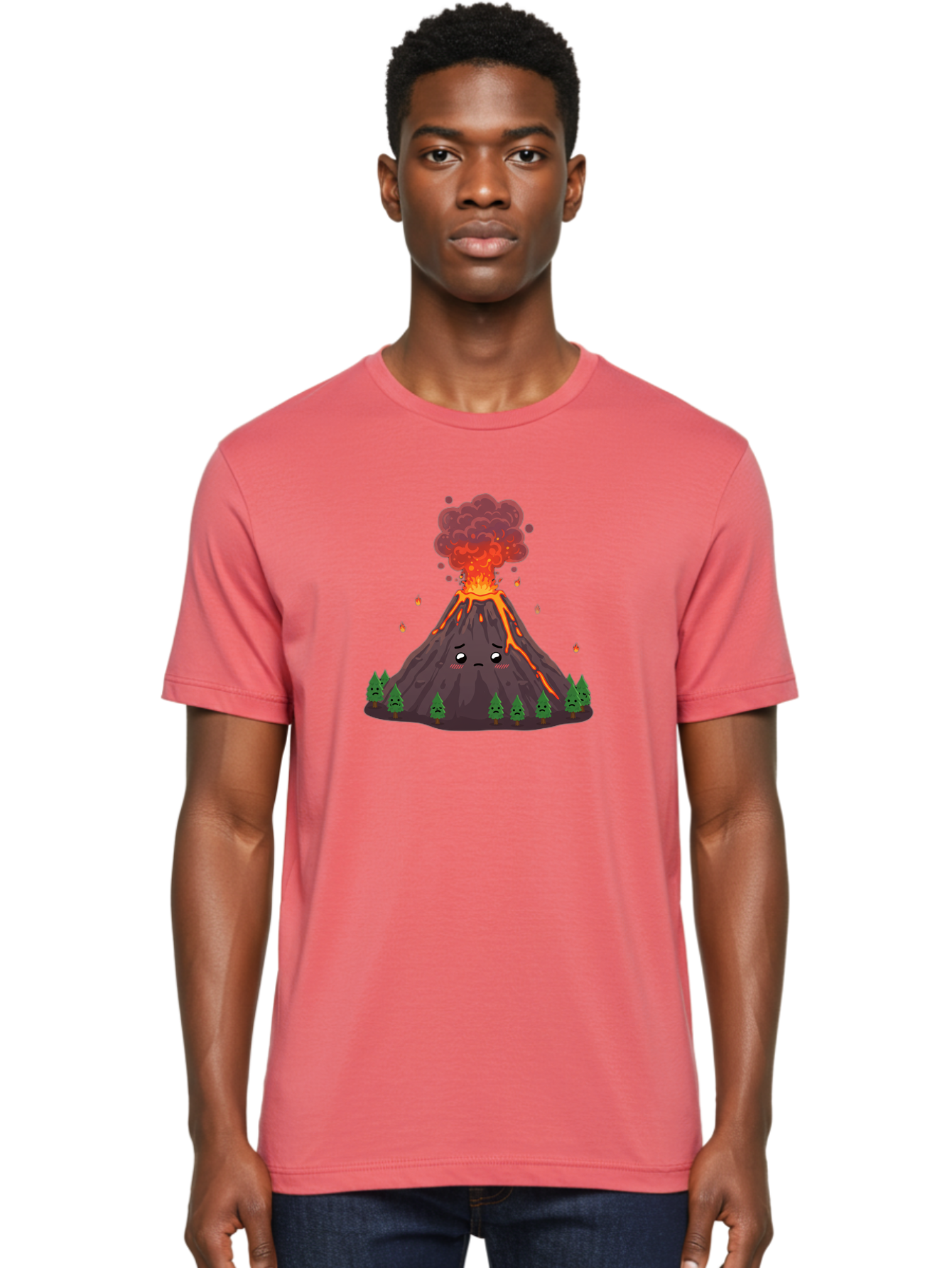 Volcano-Erupting-8 Men'S Graphic Tee, 100% Cotton, Comfortable Casual Summer Wear, Machine Washable, Vintage Camera, Old Camera, Antique Camera, Black Camera, Classic Photography, Photography Equipment, Nostalgic Device, Film Camera, Bai534 19