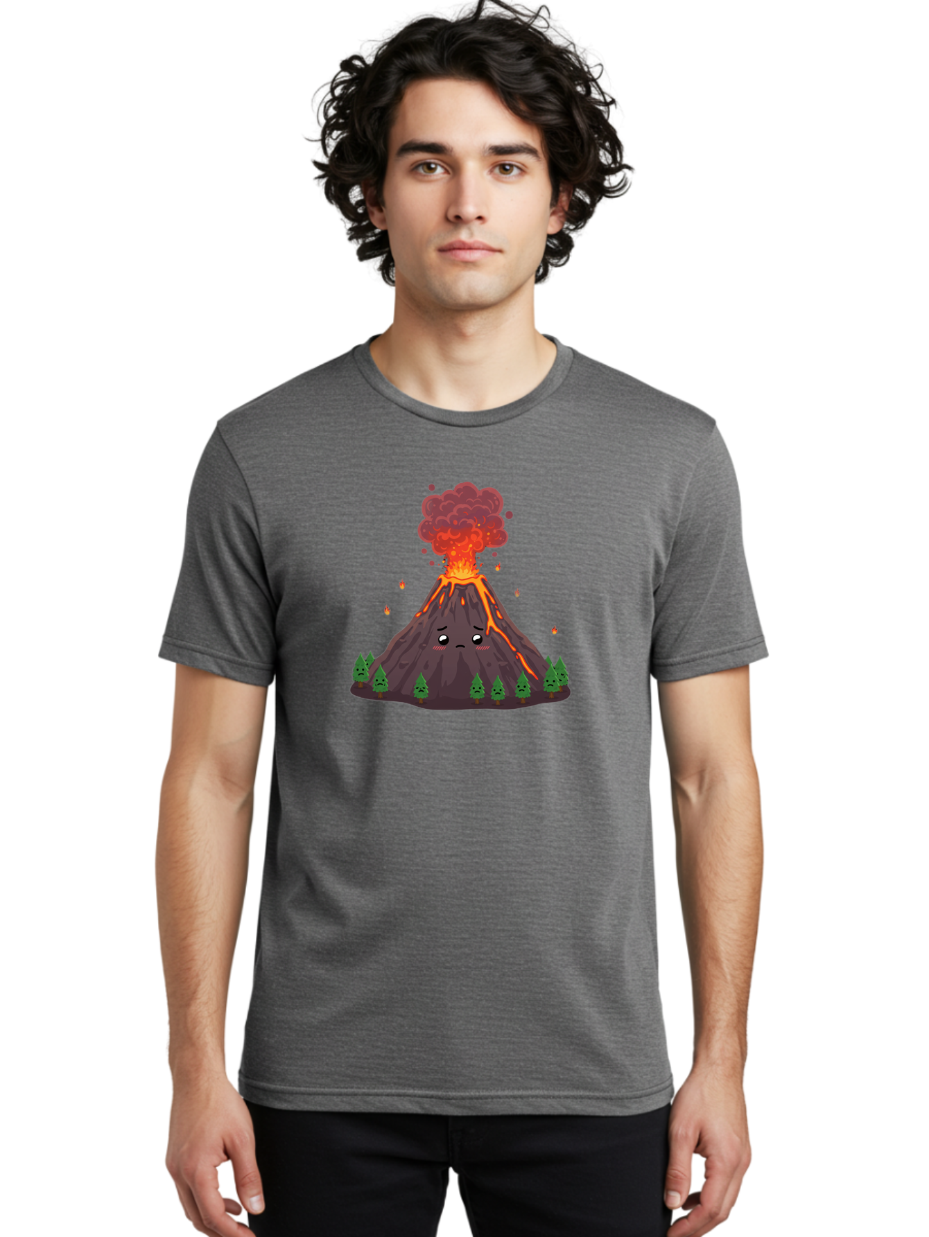 Volcano-Erupting-8 Men'S Graphic Tee, 100% Cotton, Comfortable Casual Summer Wear, Machine Washable, Vintage Camera, Old Camera, Antique Camera, Black Camera, Classic Photography, Photography Equipment, Nostalgic Device, Film Camera, Bai534 29