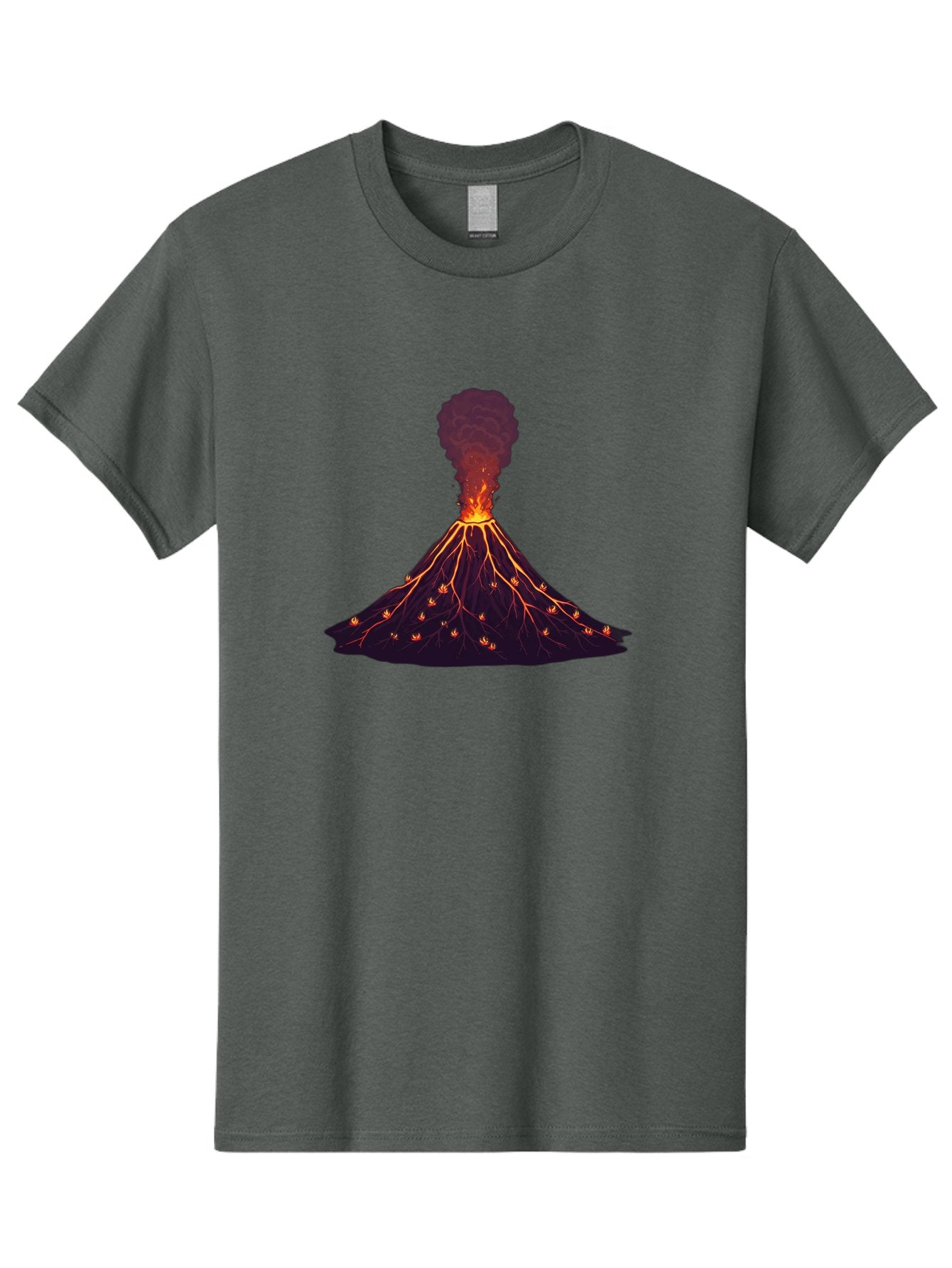 Volcano-Erupting Men'S Graphic Tee, 100% Cotton, Comfortable Casual Summer Wear, Machine Washable, Vintage Camera, Old Camera, Antique Camera, Black Camera, Classic Photography, Photography Equipment, Nostalgic Device, Film Camera, Camera Art Bai536 3