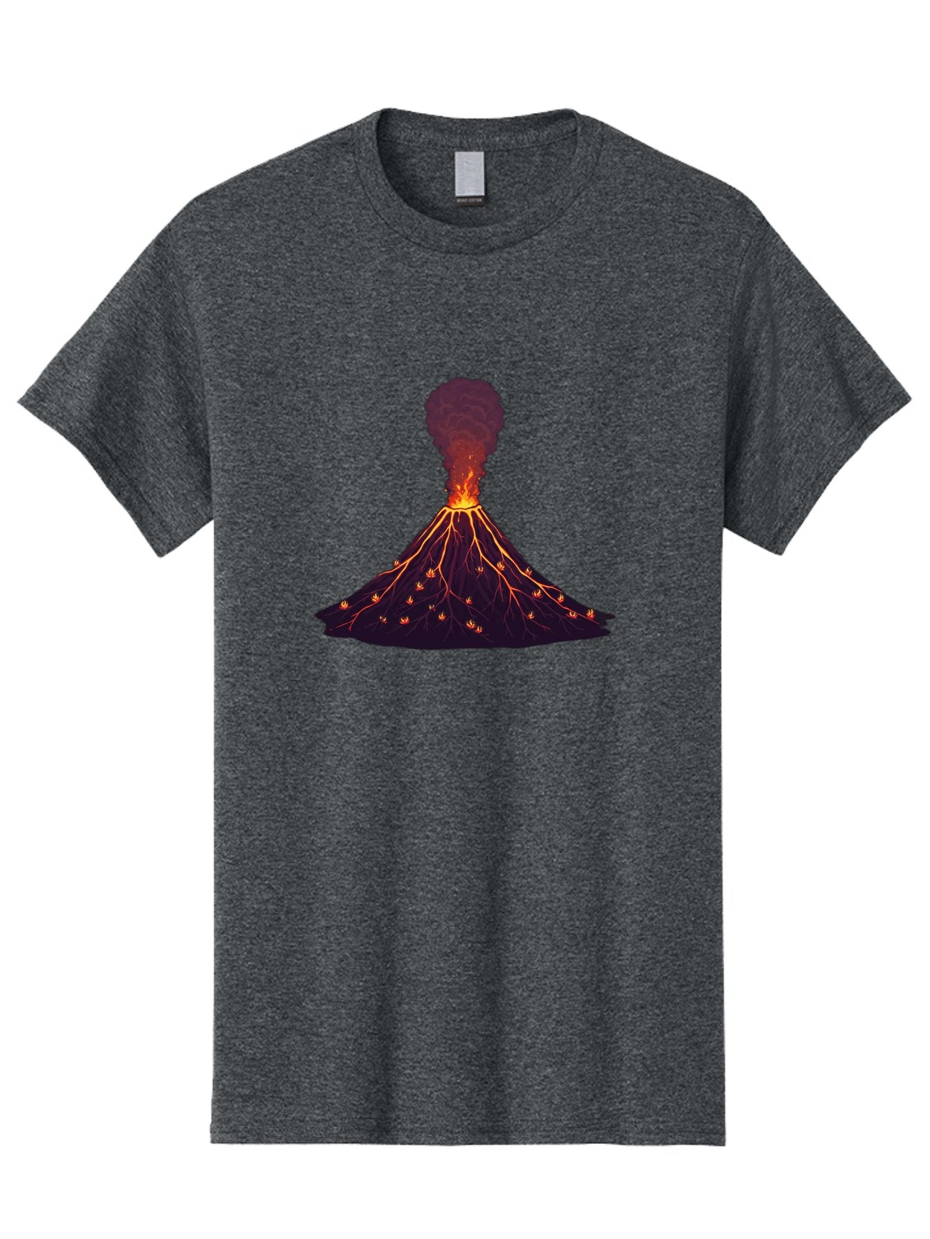 Volcano-Erupting Men'S Graphic Tee, 100% Cotton, Comfortable Casual Summer Wear, Machine Washable, Vintage Camera, Old Camera, Antique Camera, Black Camera, Classic Photography, Photography Equipment, Nostalgic Device, Film Camera, Camera Art Bai536 6