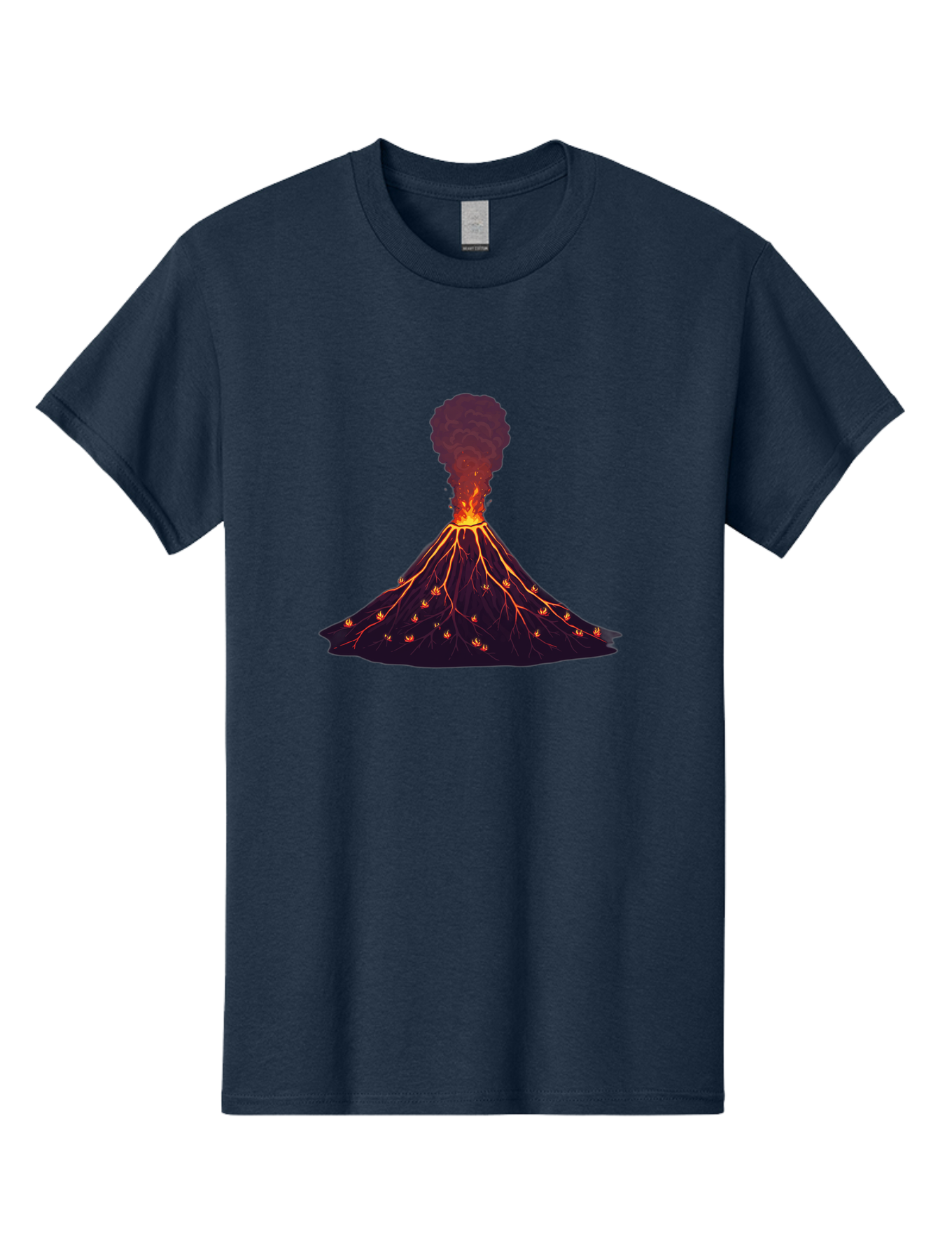 Volcano-Erupting Men'S Graphic Tee, 100% Cotton, Comfortable Casual Summer Wear, Machine Washable, Vintage Camera, Old Camera, Antique Camera, Black Camera, Classic Photography, Photography Equipment, Nostalgic Device, Film Camera, Camera Art Bai536 5