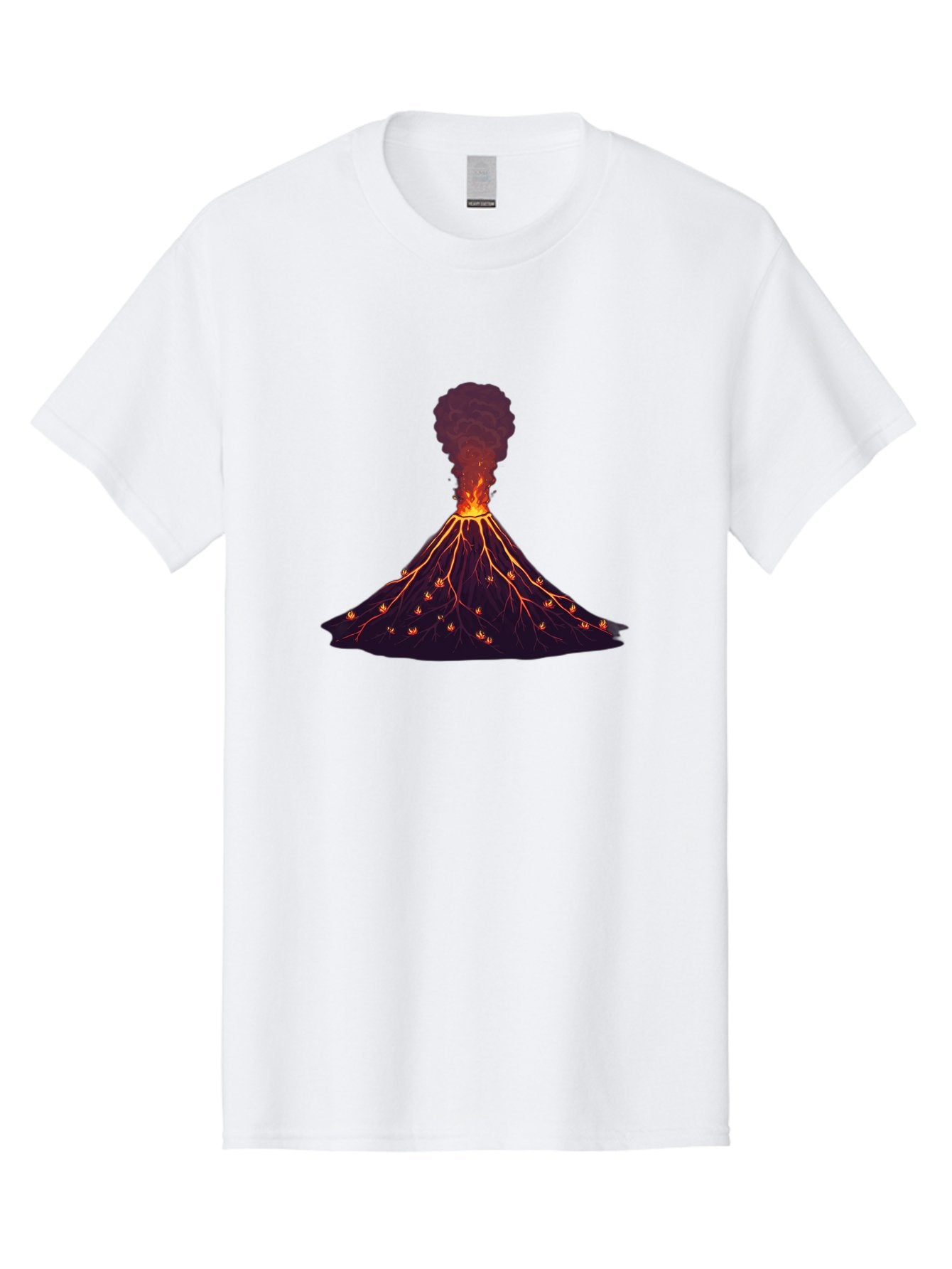Volcano-Erupting Men'S Graphic Tee, 100% Cotton, Comfortable Casual Summer Wear, Machine Washable, Vintage Camera, Old Camera, Antique Camera, Black Camera, Classic Photography, Photography Equipment, Nostalgic Device, Film Camera, Camera Art Bai536