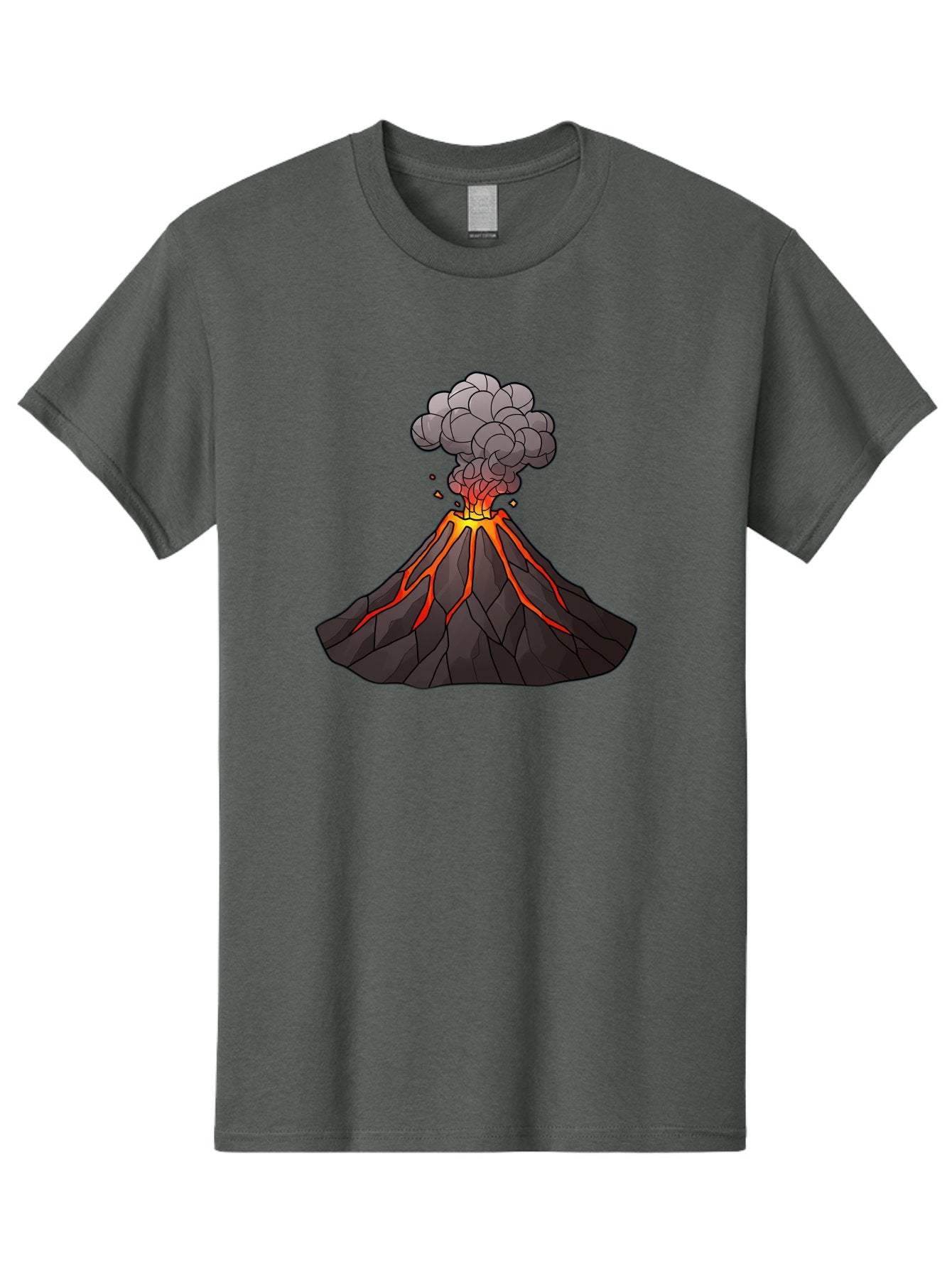 Volcano-Eruption-1 Men'S Graphic Tee, 100% Cotton, Comfortable Casual Summer Wear, Machine Washable, Vintage Camera, Old Camera, Antique Camera, Black Camera, Classic Photography, Photography Equipment, Nostalgic Device, Film Camera, Bai537 3