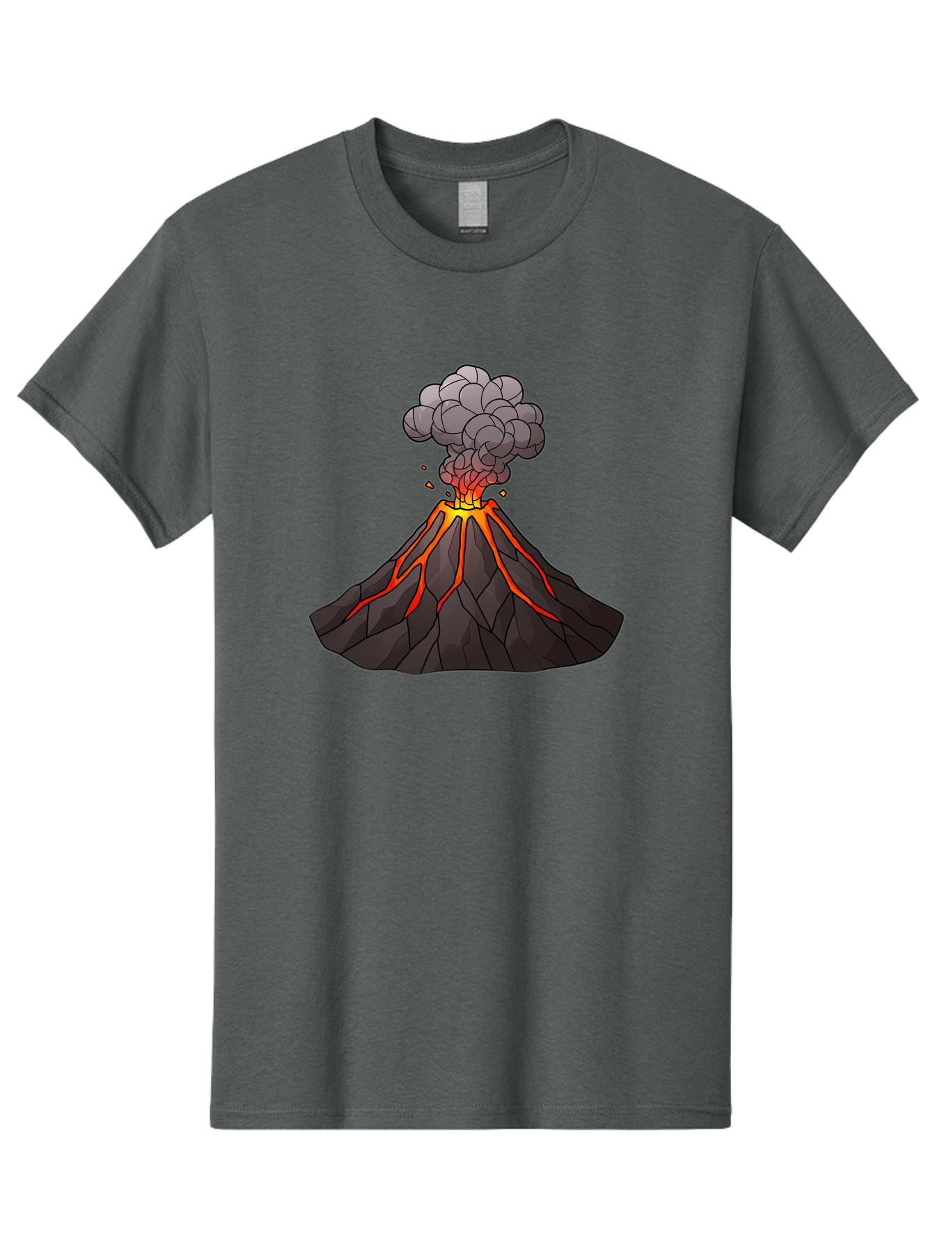 Volcano-Eruption-1 Men'S Graphic Tee, 100% Cotton, Comfortable Casual Summer Wear, Machine Washable, Vintage Camera, Old Camera, Antique Camera, Black Camera, Classic Photography, Photography Equipment, Nostalgic Device, Film Camera, Bai537 9