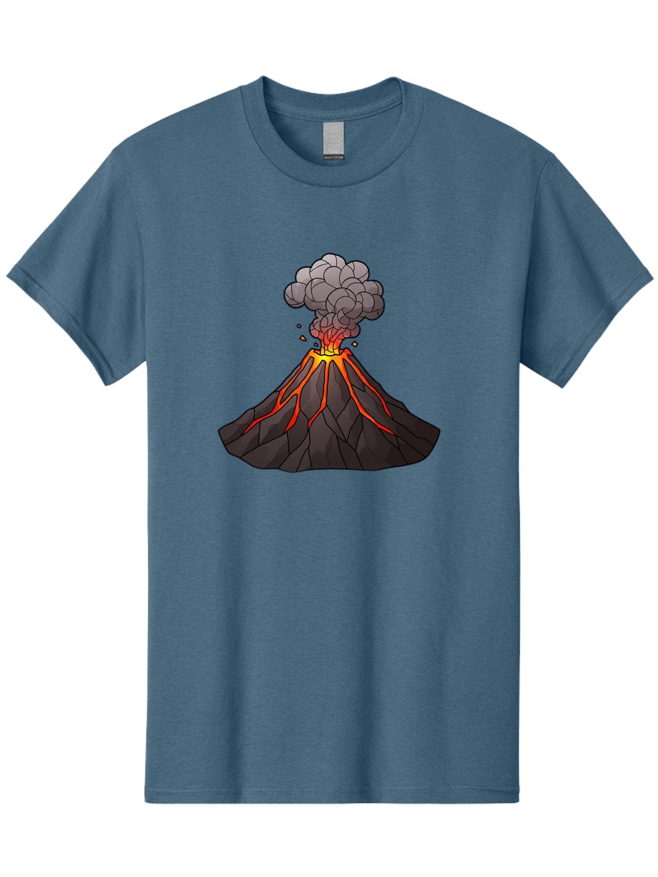 Volcano-Eruption-1 Men'S Graphic Tee, 100% Cotton, Comfortable Casual Summer Wear, Machine Washable, Vintage Camera, Old Camera, Antique Camera, Black Camera, Classic Photography, Photography Equipment, Nostalgic Device, Film Camera, Bai537 12