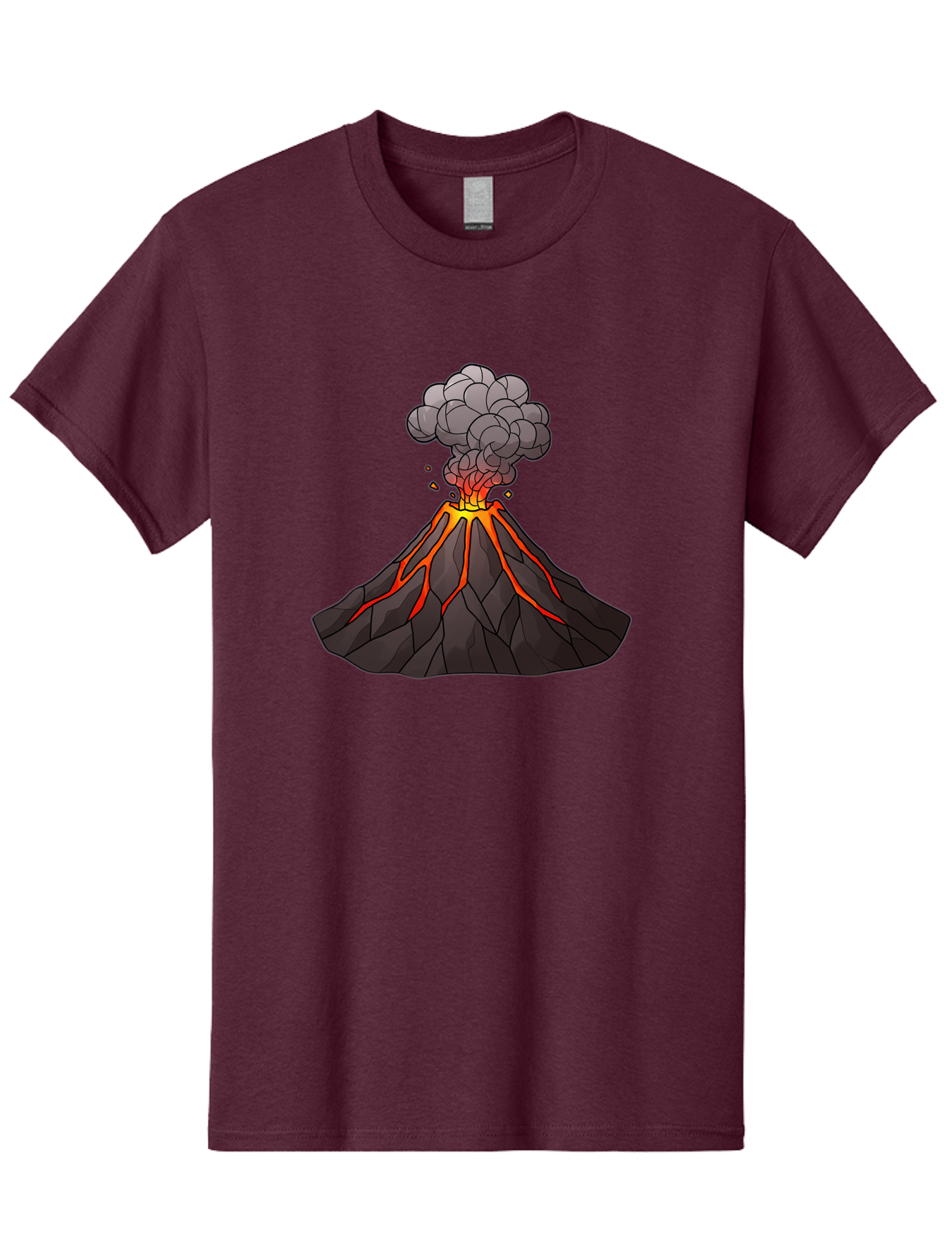 Volcano-Eruption-1 Men'S Graphic Tee, 100% Cotton, Comfortable Casual Summer Wear, Machine Washable, Vintage Camera, Old Camera, Antique Camera, Black Camera, Classic Photography, Photography Equipment, Nostalgic Device, Film Camera, Bai537 10