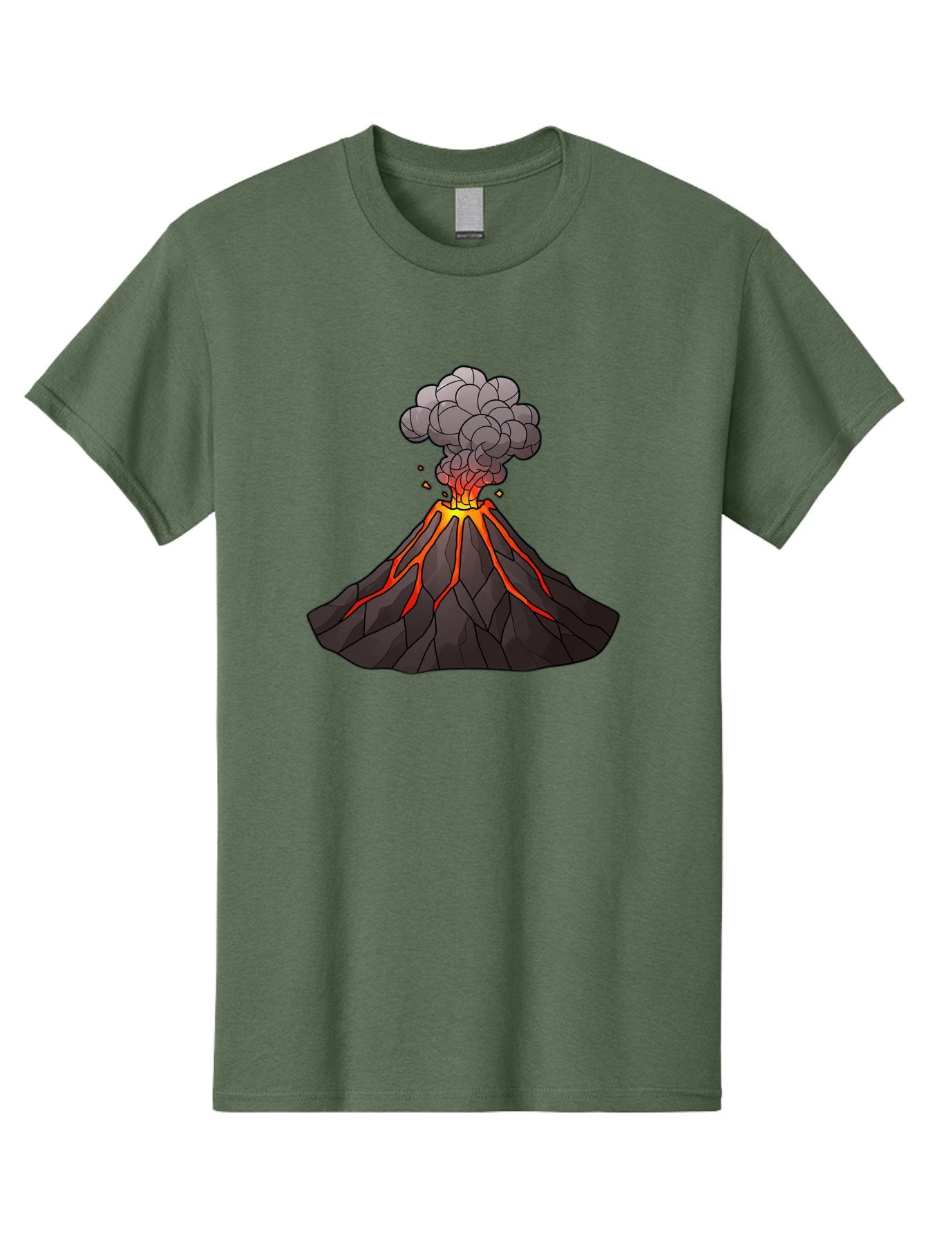 Volcano-Eruption-1 Men'S Graphic Tee, 100% Cotton, Comfortable Casual Summer Wear, Machine Washable, Vintage Camera, Old Camera, Antique Camera, Black Camera, Classic Photography, Photography Equipment, Nostalgic Device, Film Camera, Bai537 8