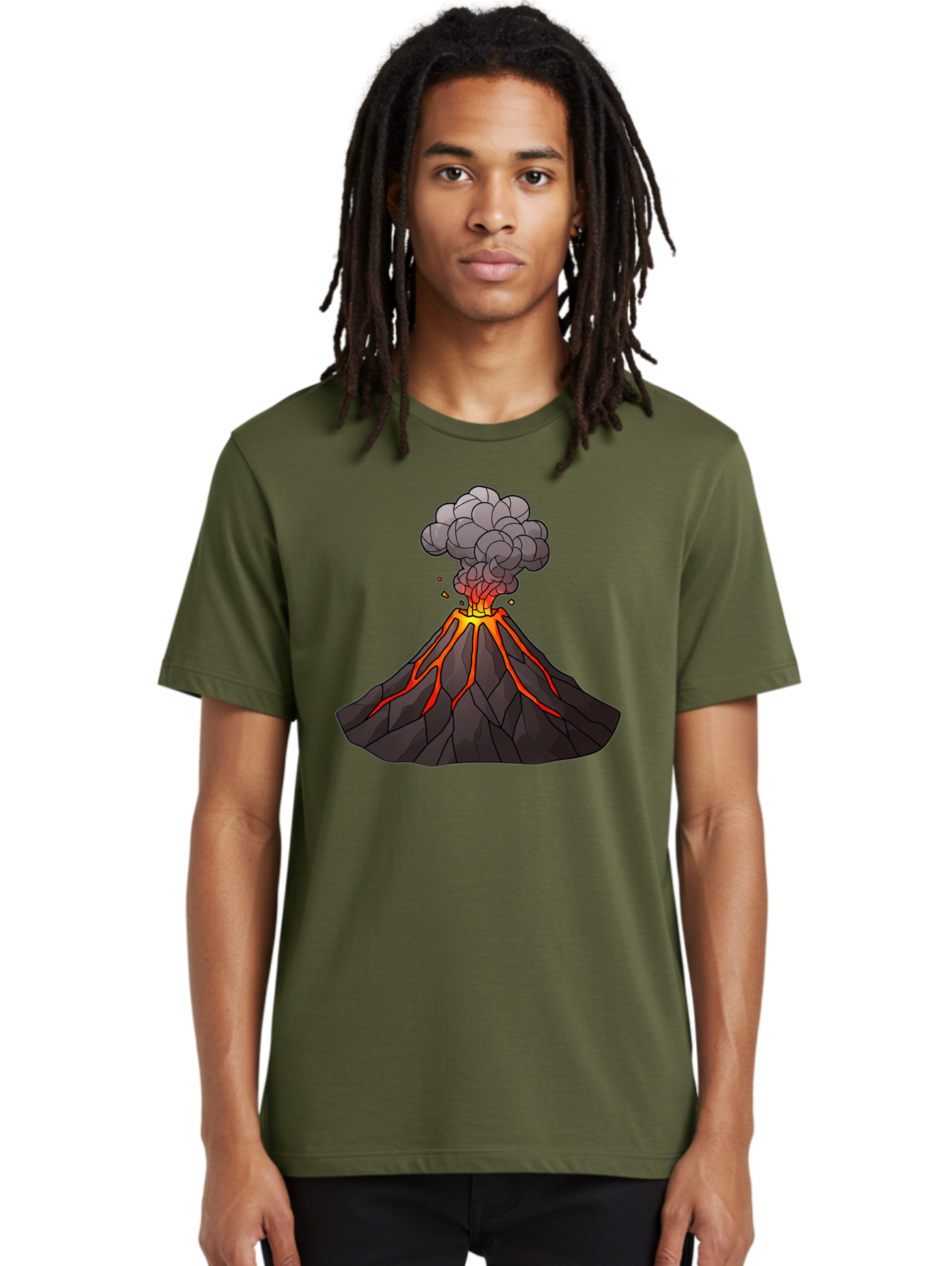 Volcano-Eruption-1 Men'S Graphic Tee, 100% Cotton, Comfortable Casual Summer Wear, Machine Washable, Vintage Camera, Old Camera, Antique Camera, Black Camera, Classic Photography, Photography Equipment, Nostalgic Device, Film Camera, Bai537 21