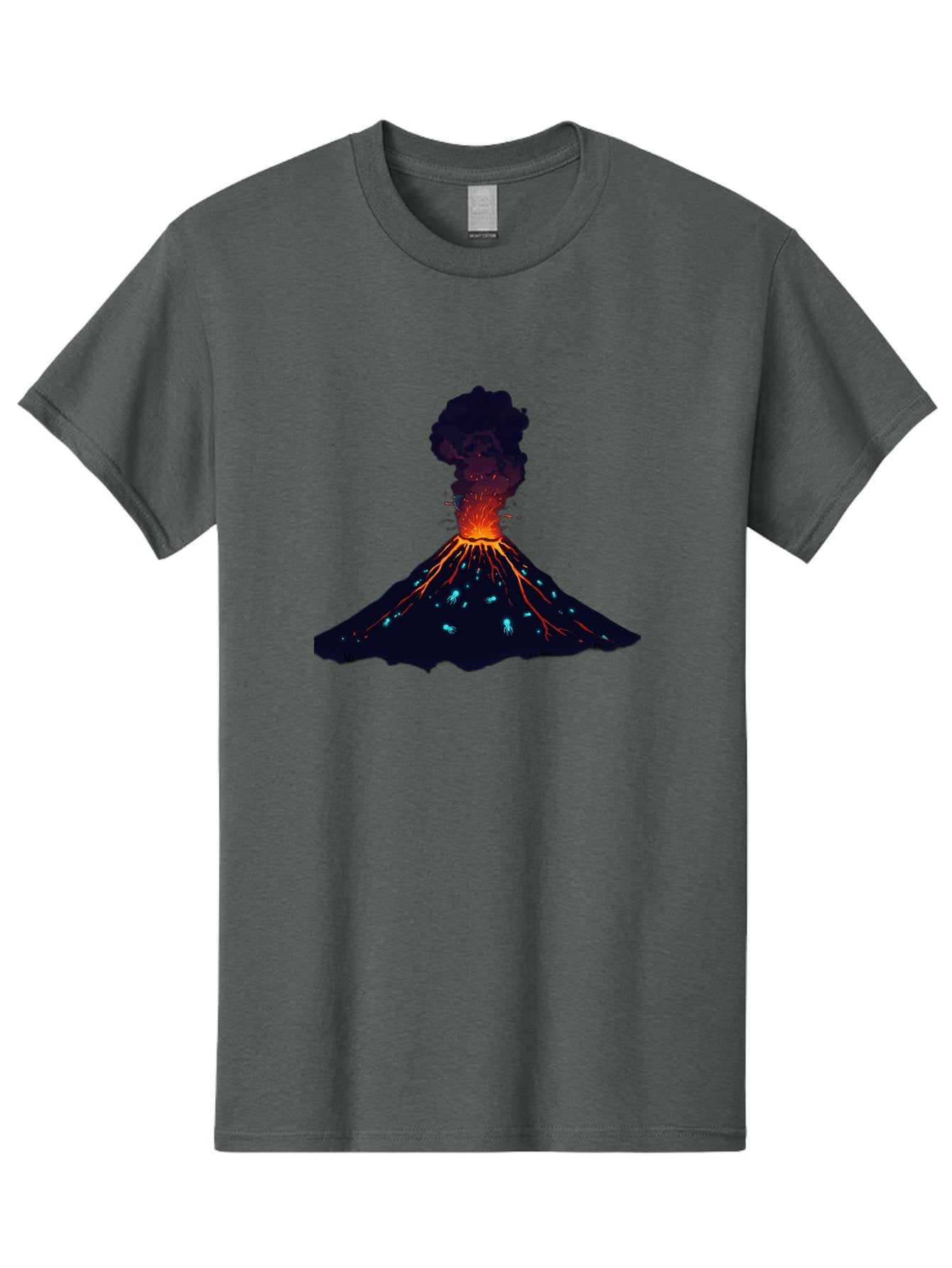 Volcano-Eruption-10 Men'S Graphic Tee, 100% Cotton, Comfortable Casual Summer Wear, Machine Washable, Vintage Camera, Old Camera, Antique Camera, Black Camera, Classic Photography, Photography Equipment, Nostalgic Device, Film Camera, Bai538 3