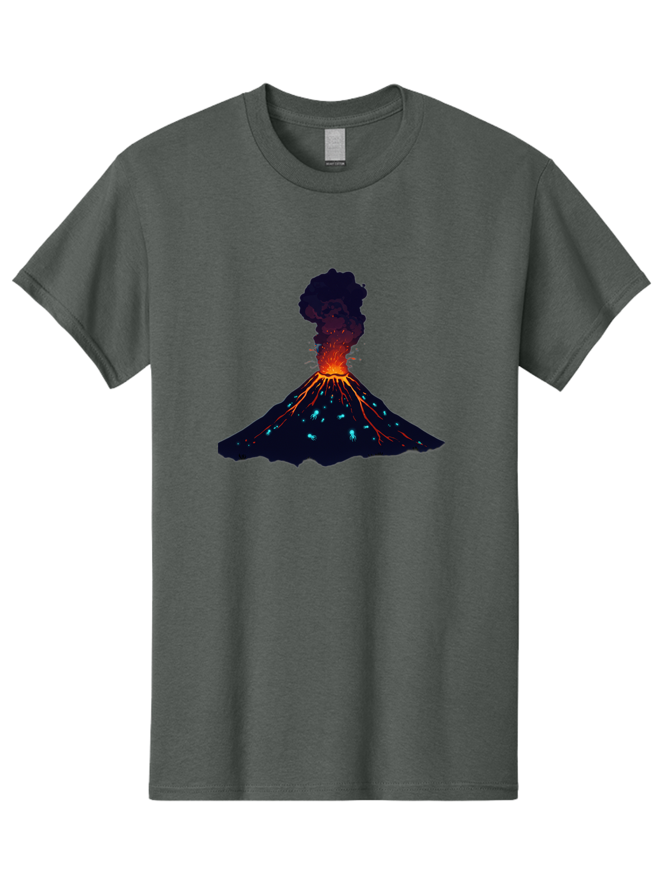 Volcano-Eruption-10 Men'S Graphic Tee, 100% Cotton, Comfortable Casual Summer Wear, Machine Washable, Vintage Camera, Old Camera, Antique Camera, Black Camera, Classic Photography, Photography Equipment, Nostalgic Device, Film Camera, Bai538 9