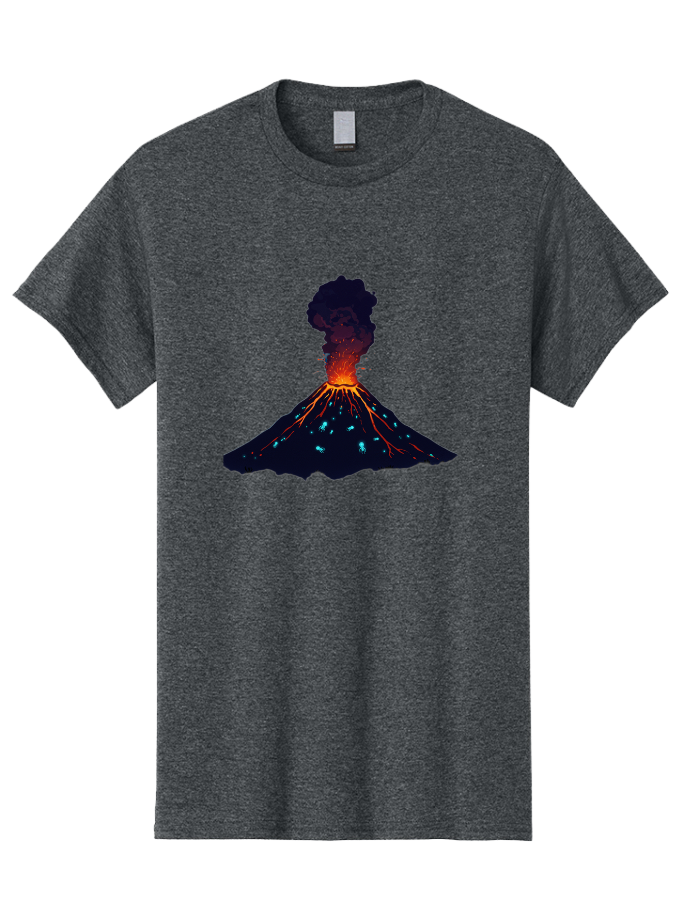 Volcano-Eruption-10 Men'S Graphic Tee, 100% Cotton, Comfortable Casual Summer Wear, Machine Washable, Vintage Camera, Old Camera, Antique Camera, Black Camera, Classic Photography, Photography Equipment, Nostalgic Device, Film Camera, Bai538 5