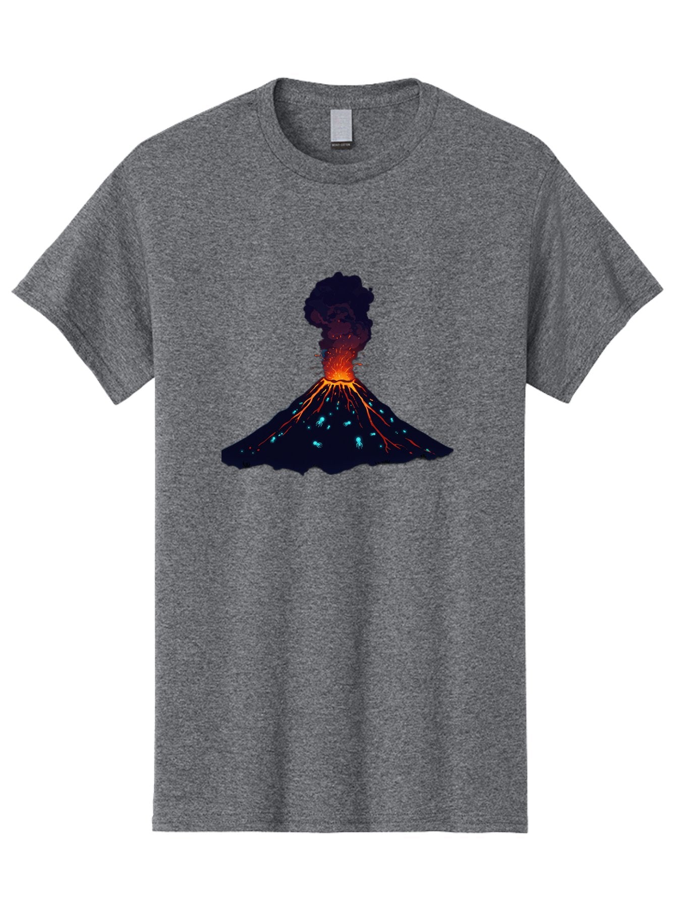 Volcano-Eruption-10 Men'S Graphic Tee, 100% Cotton, Comfortable Casual Summer Wear, Machine Washable, Vintage Camera, Old Camera, Antique Camera, Black Camera, Classic Photography, Photography Equipment, Nostalgic Device, Film Camera, Bai538