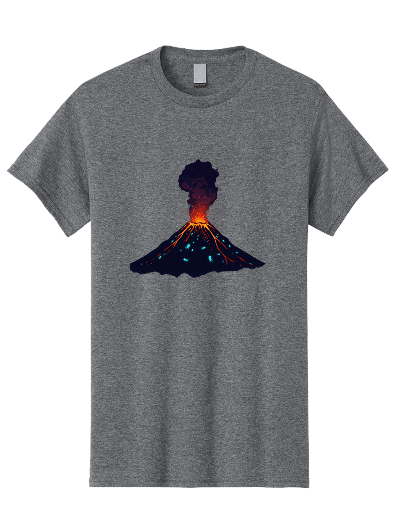 Volcano-Eruption-10 Men'S Graphic Tee, 100% Cotton, Comfortable Casual Summer Wear, Machine Washable, Vintage Camera, Old Camera, Antique Camera, Black Camera, Classic Photography, Photography Equipment, Nostalgic Device, Film Camera, Bai538 10