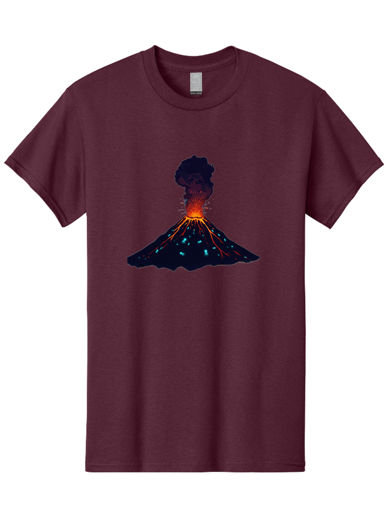 Volcano-Eruption-10 Men'S Graphic Tee, 100% Cotton, Comfortable Casual Summer Wear, Machine Washable, Vintage Camera, Old Camera, Antique Camera, Black Camera, Classic Photography, Photography Equipment, Nostalgic Device, Film Camera, Bai538 6