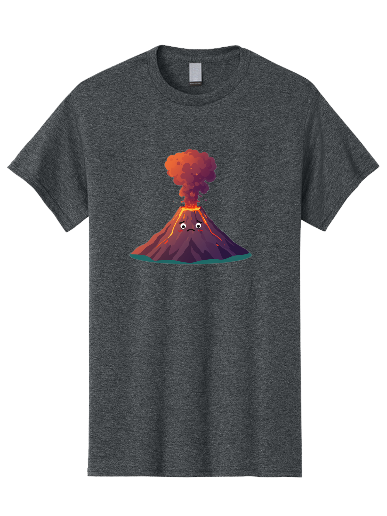 Volcano-Eruption-2 Men'S Graphic Tee, 100% Cotton, Comfortable Casual Summer Wear, Machine Washable, Vintage Camera, Old Camera, Antique Camera, Black Camera, Classic Photography, Photography Equipment, Nostalgic Device, Film Camera, Bai541 3