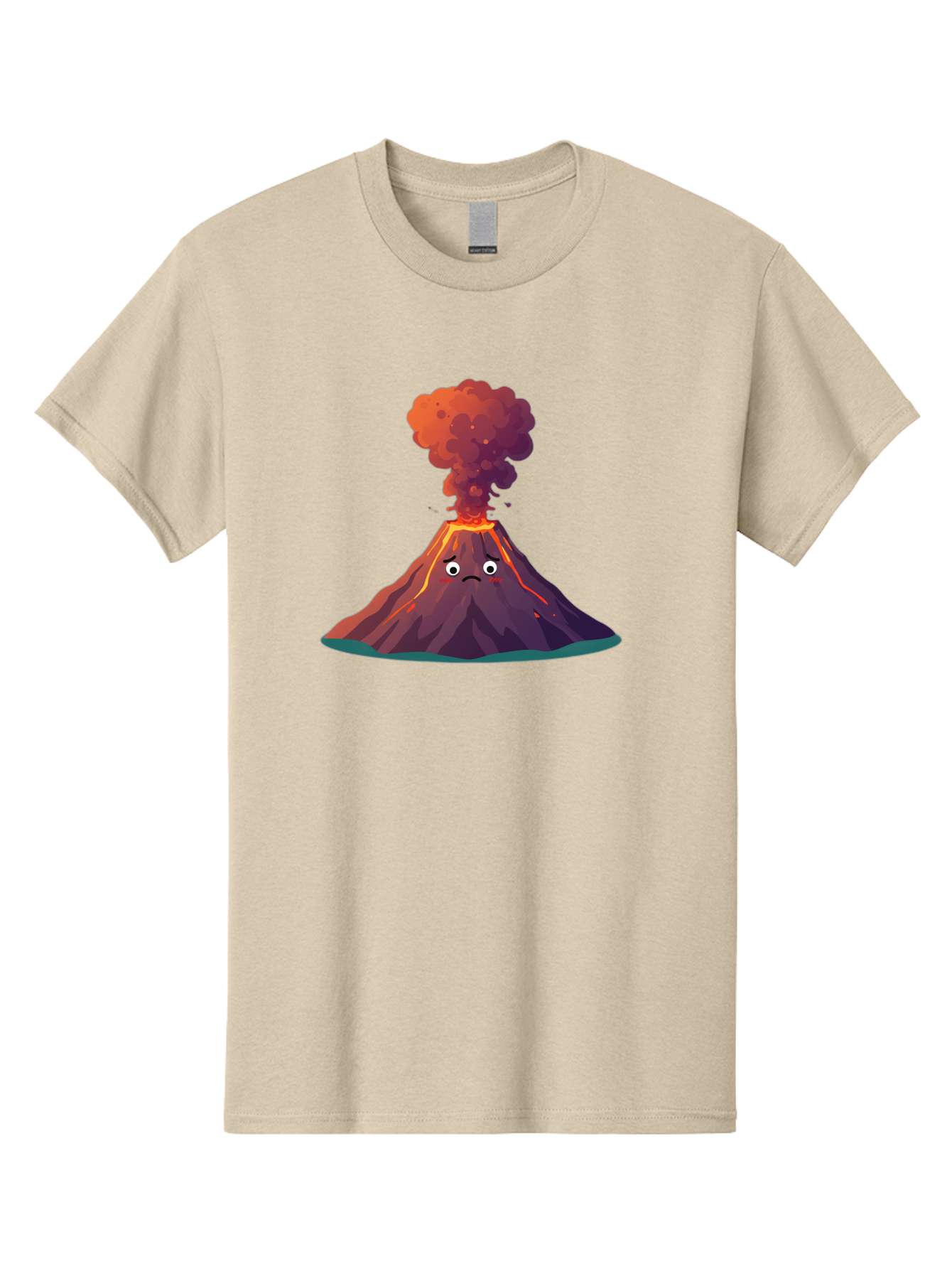 Volcano-Eruption-2 Men'S Graphic Tee, 100% Cotton, Comfortable Casual Summer Wear, Machine Washable, Vintage Camera, Old Camera, Antique Camera, Black Camera, Classic Photography, Photography Equipment, Nostalgic Device, Film Camera, Bai541