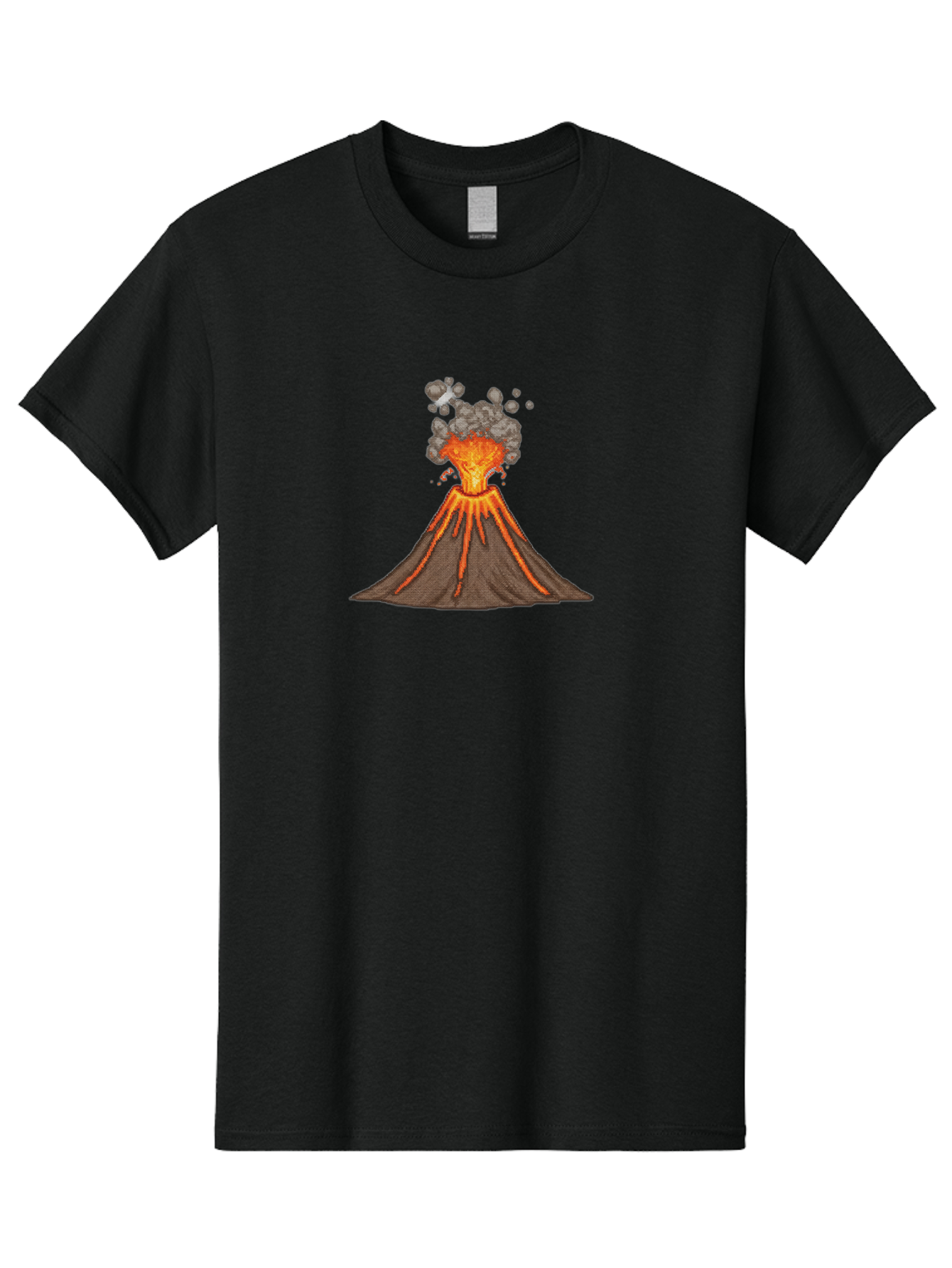 Volcano-Eruption-3 Men'S Graphic Tee, 100% Cotton, Comfortable Casual Summer Wear, Machine Washable, Vintage Camera, Old Camera, Antique Camera, Black Camera, Classic Photography, Photography Equipment, Nostalgic Device, Film Camera, Bai542 12
