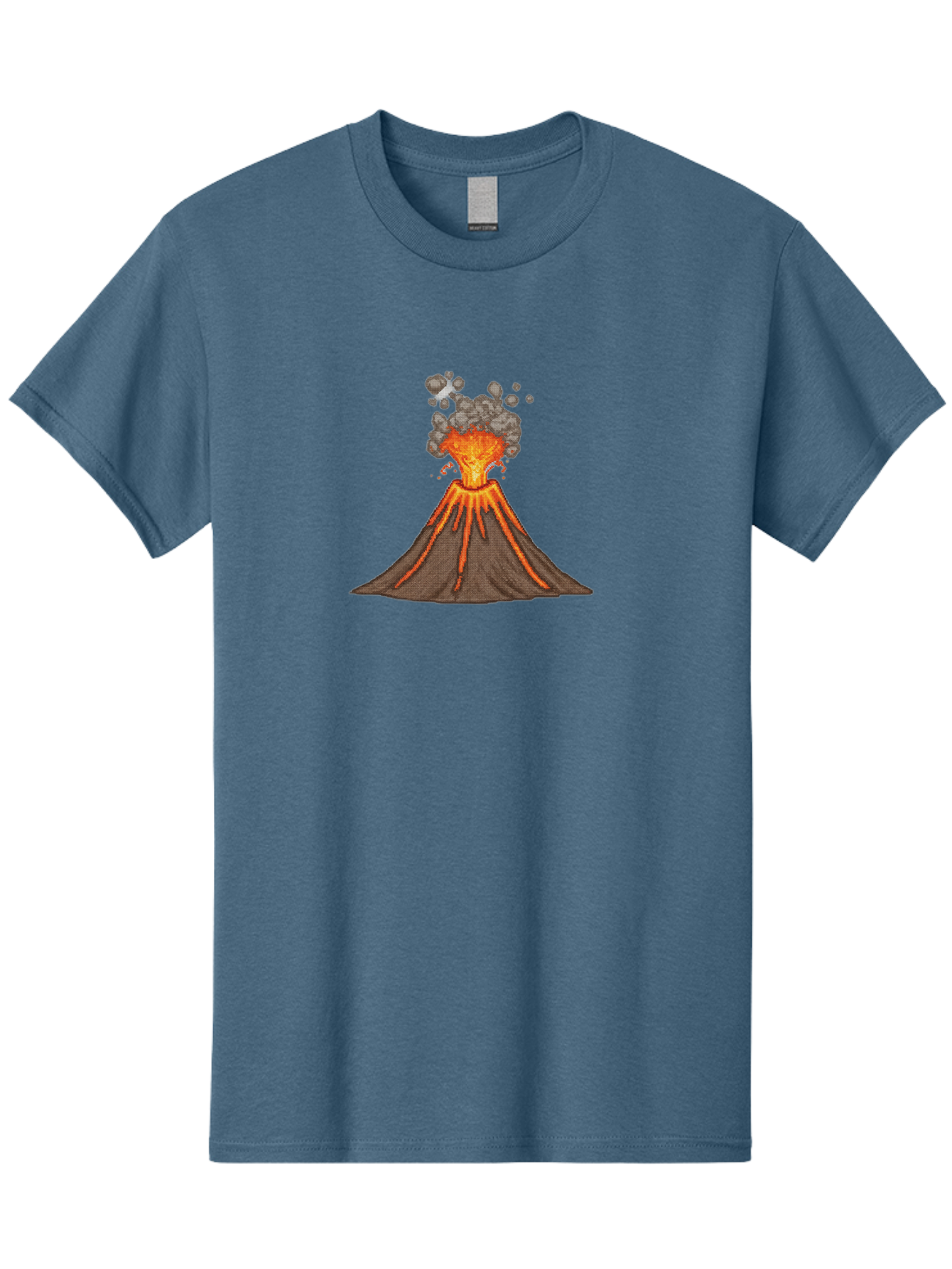 Volcano-Eruption-3 Men'S Graphic Tee, 100% Cotton, Comfortable Casual Summer Wear, Machine Washable, Vintage Camera, Old Camera, Antique Camera, Black Camera, Classic Photography, Photography Equipment, Nostalgic Device, Film Camera, Bai542 5