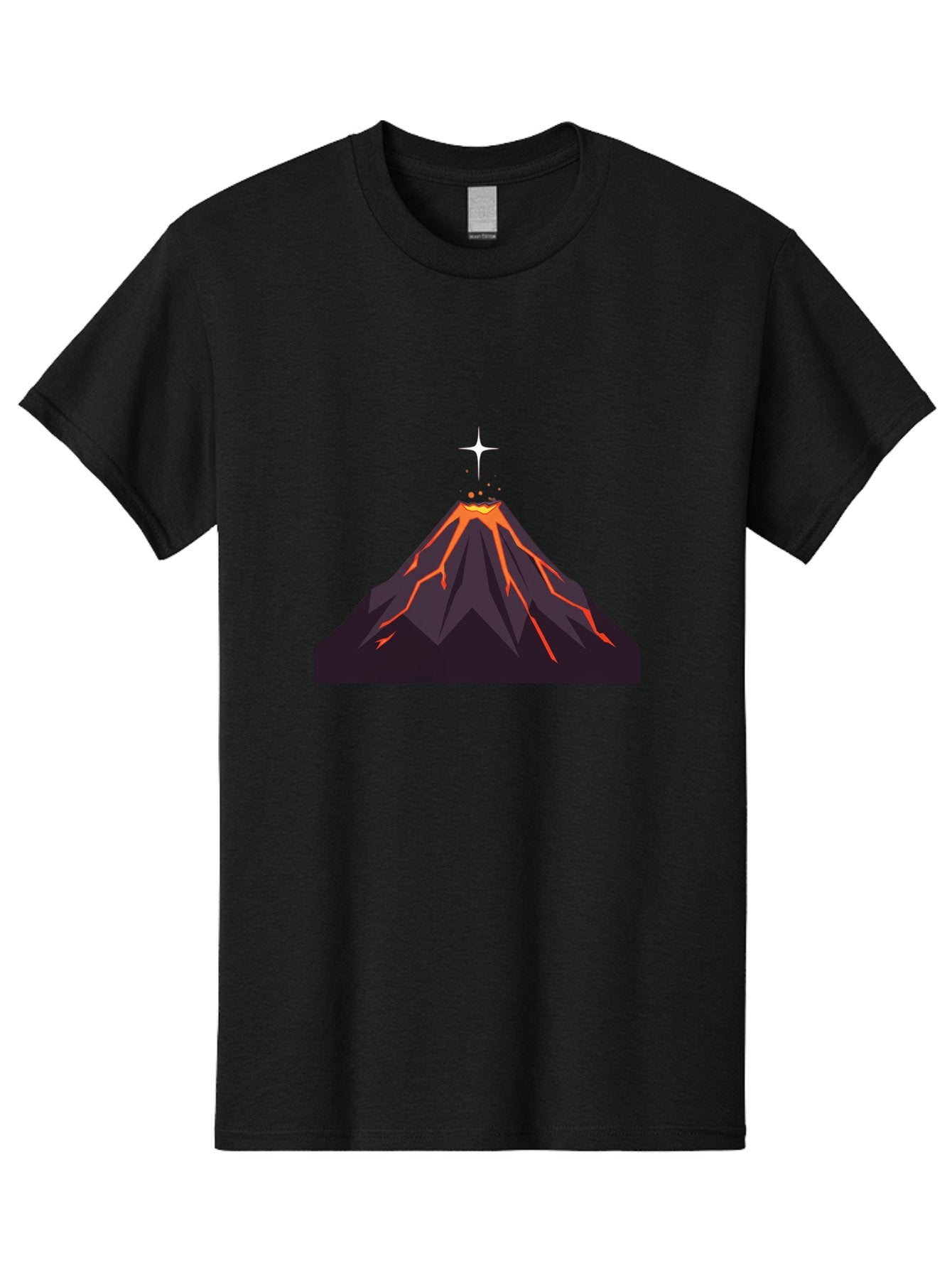 Volcano-Eruption-5 Men'S Graphic Tee, 100% Cotton, Comfortable Casual Summer Wear, Machine Washable, Vintage Camera, Old Camera, Antique Camera, Black Camera, Classic Photography, Photography Equipment, Nostalgic Device, Film Camera, Bai544 13