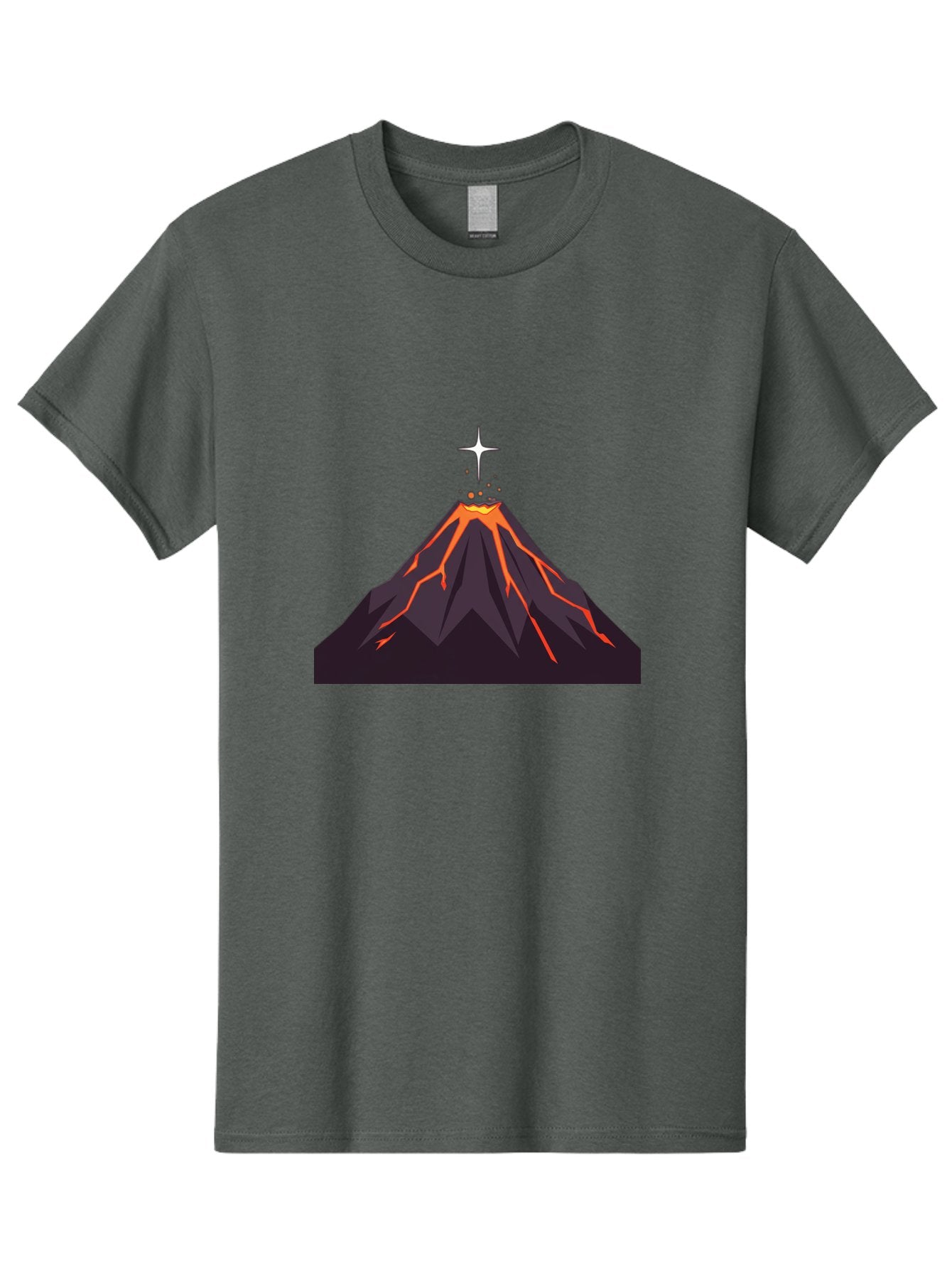 Volcano-Eruption-5 Men'S Graphic Tee, 100% Cotton, Comfortable Casual Summer Wear, Machine Washable, Vintage Camera, Old Camera, Antique Camera, Black Camera, Classic Photography, Photography Equipment, Nostalgic Device, Film Camera, Bai544 8