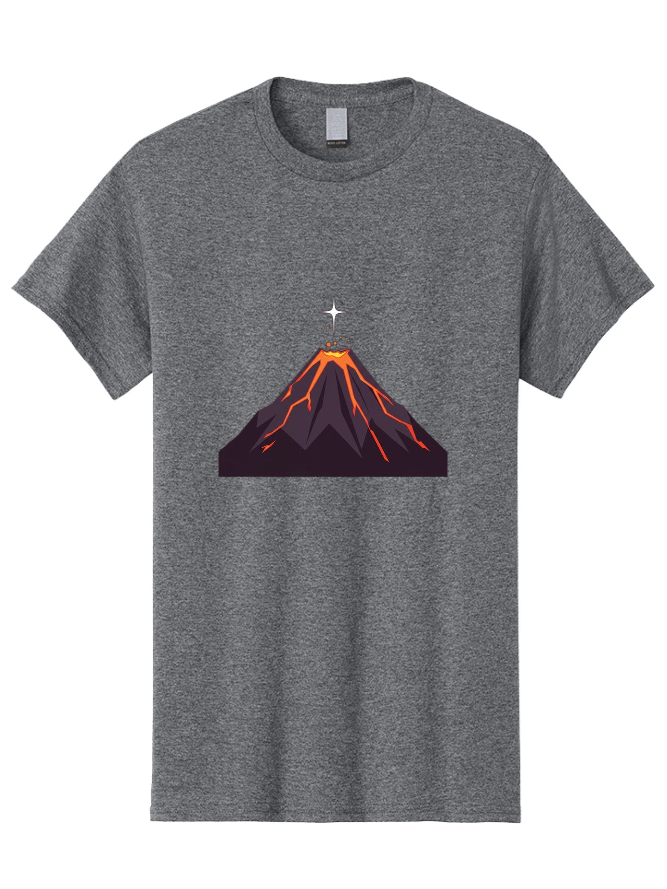 Volcano-Eruption-5 Men'S Graphic Tee, 100% Cotton, Comfortable Casual Summer Wear, Machine Washable, Vintage Camera, Old Camera, Antique Camera, Black Camera, Classic Photography, Photography Equipment, Nostalgic Device, Film Camera, Bai544 10