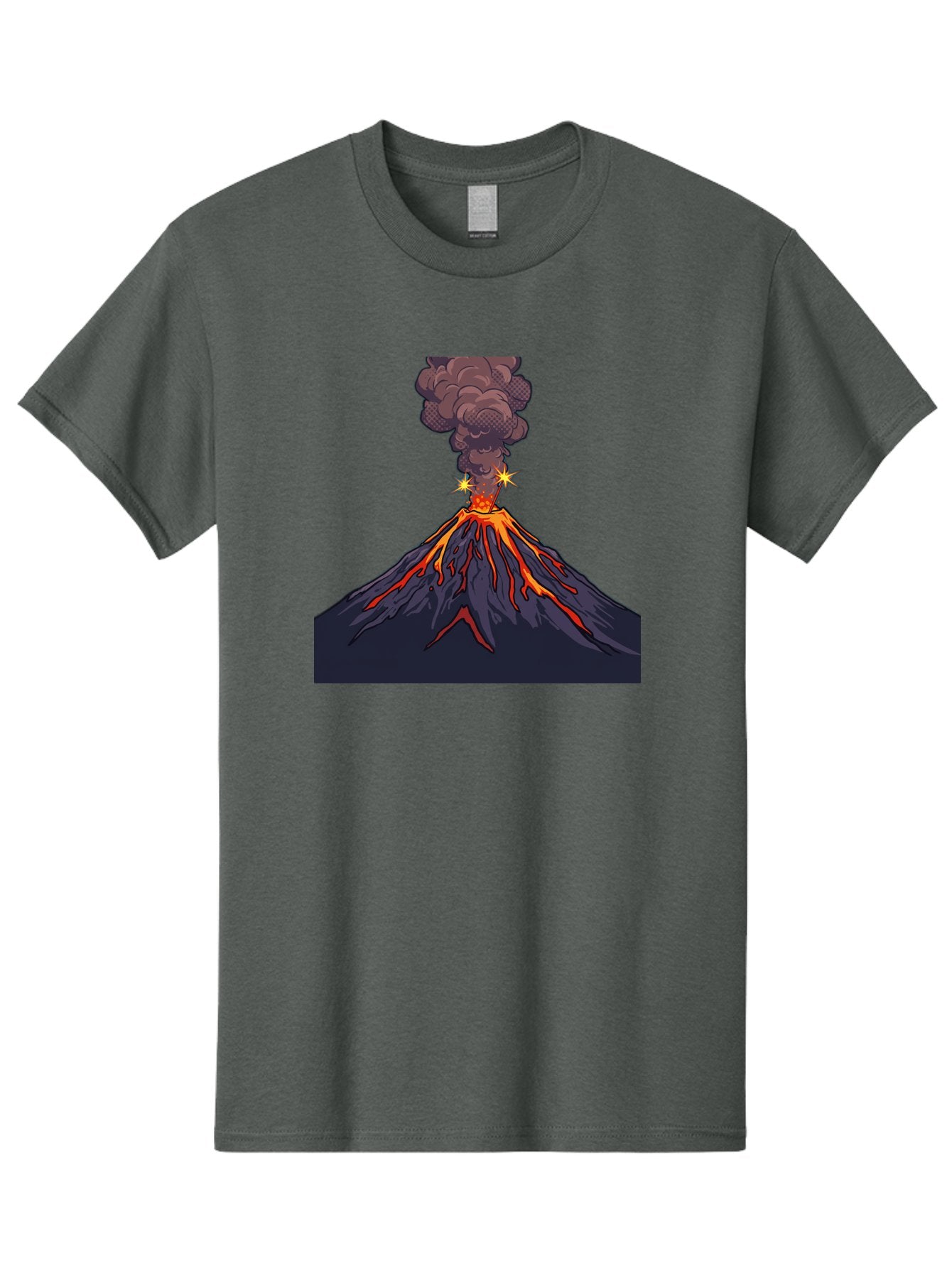 Volcano-Eruption-6 Men'S Graphic Tee, 100% Cotton, Comfortable Casual Summer Wear, Machine Washable, Vintage Camera, Old Camera, Antique Camera, Black Camera, Classic Photography, Photography Equipment, Nostalgic Device, Film Camera, Bai545 7