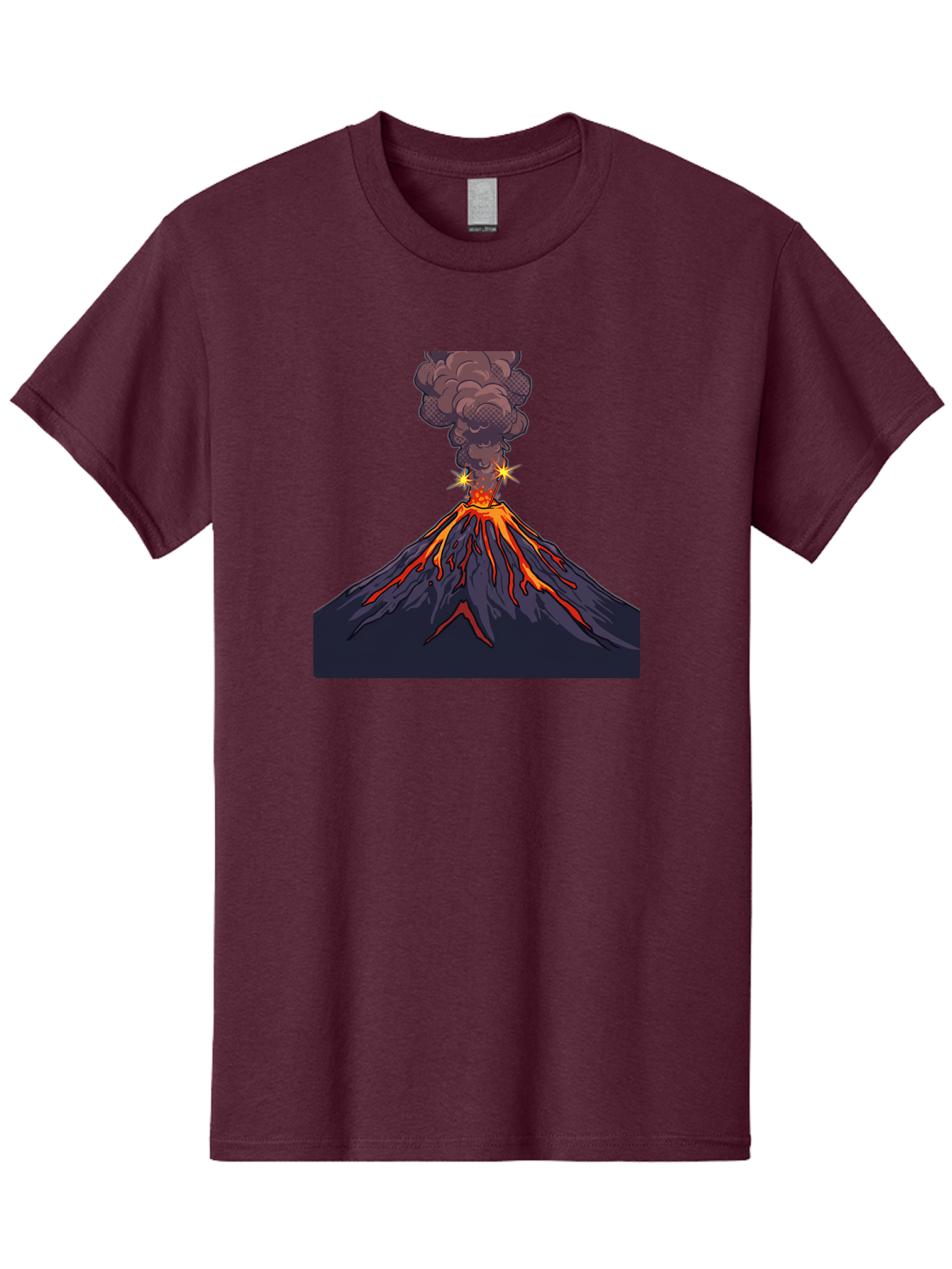 Volcano-Eruption-6 Men'S Graphic Tee, 100% Cotton, Comfortable Casual Summer Wear, Machine Washable, Vintage Camera, Old Camera, Antique Camera, Black Camera, Classic Photography, Photography Equipment, Nostalgic Device, Film Camera, Bai545 7