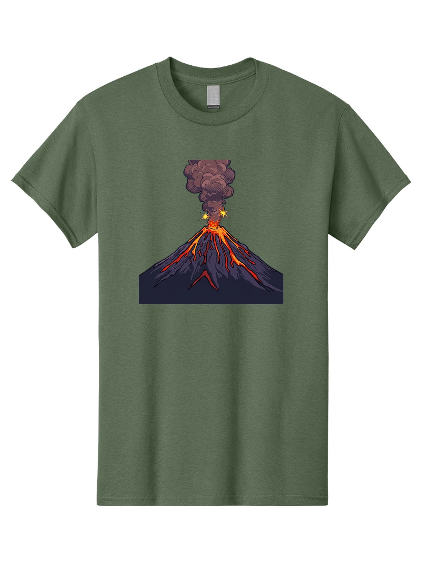 Volcano-Eruption-6 Men'S Graphic Tee, 100% Cotton, Comfortable Casual Summer Wear, Machine Washable, Vintage Camera, Old Camera, Antique Camera, Black Camera, Classic Photography, Photography Equipment, Nostalgic Device, Film Camera, Bai545 9