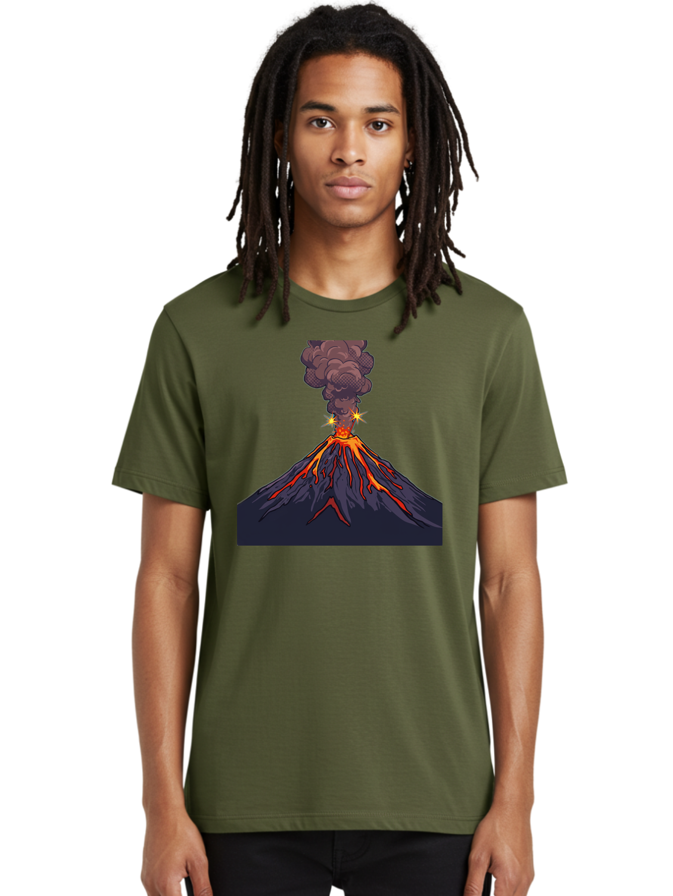 Volcano-Eruption-6 Men'S Graphic Tee, 100% Cotton, Comfortable Casual Summer Wear, Machine Washable, Vintage Camera, Old Camera, Antique Camera, Black Camera, Classic Photography, Photography Equipment, Nostalgic Device, Film Camera, Bai545 20
