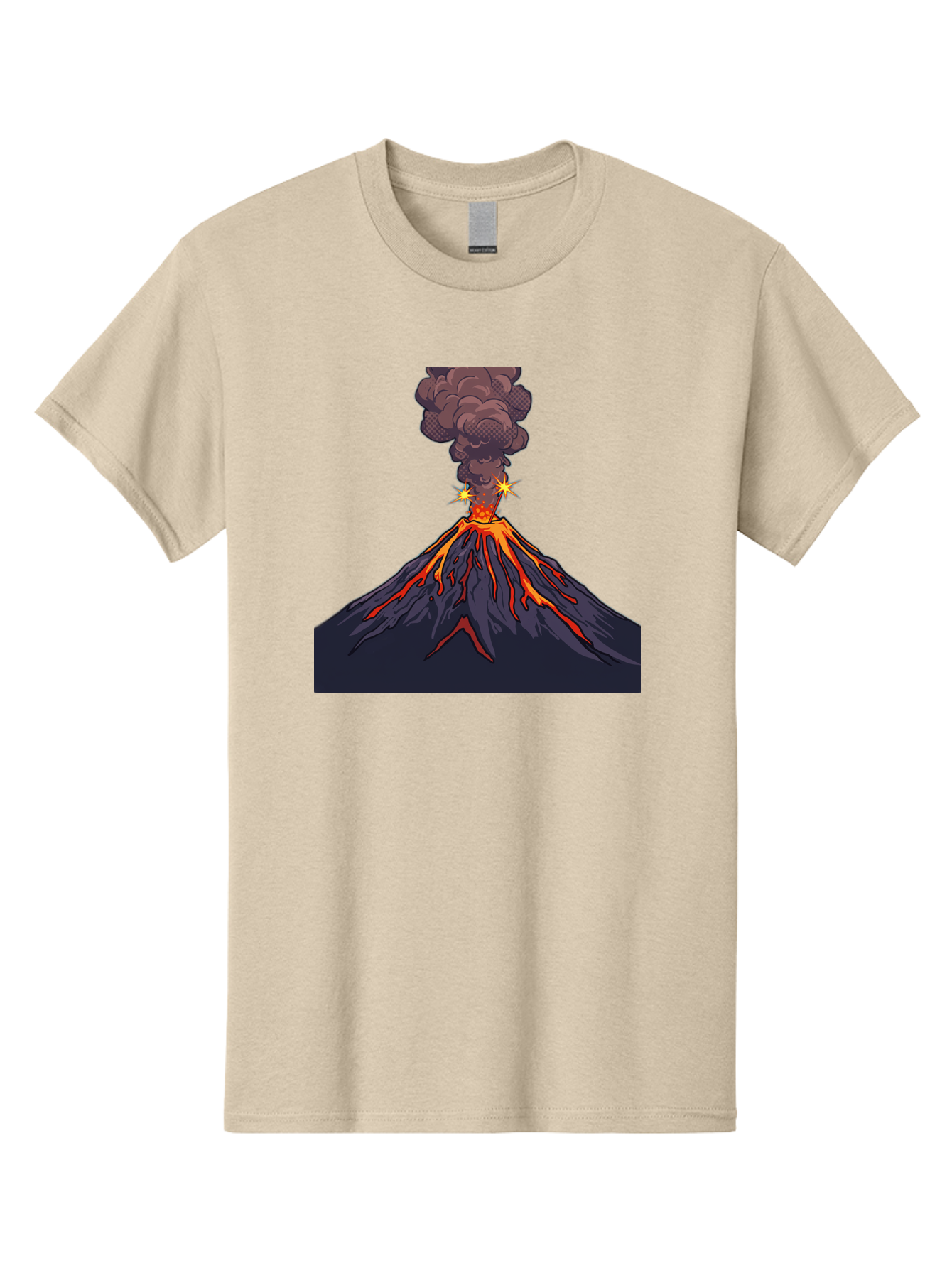 Volcano-Eruption-6 Men'S Graphic Tee, 100% Cotton, Comfortable Casual Summer Wear, Machine Washable, Vintage Camera, Old Camera, Antique Camera, Black Camera, Classic Photography, Photography Equipment, Nostalgic Device, Film Camera, Bai545 10