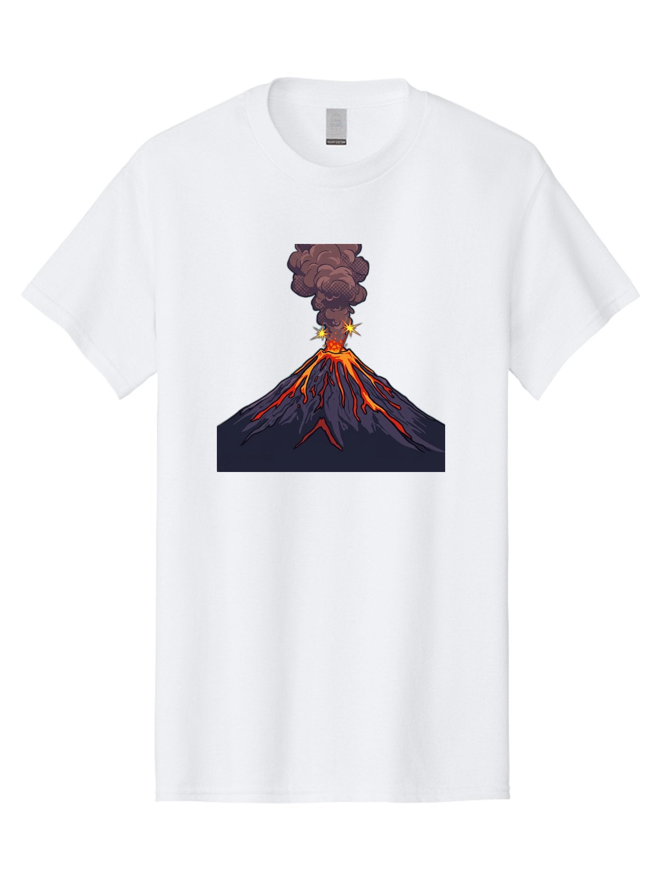 Volcano-Eruption-6 Men'S Graphic Tee, 100% Cotton, Comfortable Casual Summer Wear, Machine Washable, Vintage Camera, Old Camera, Antique Camera, Black Camera, Classic Photography, Photography Equipment, Nostalgic Device, Film Camera, Bai545 13