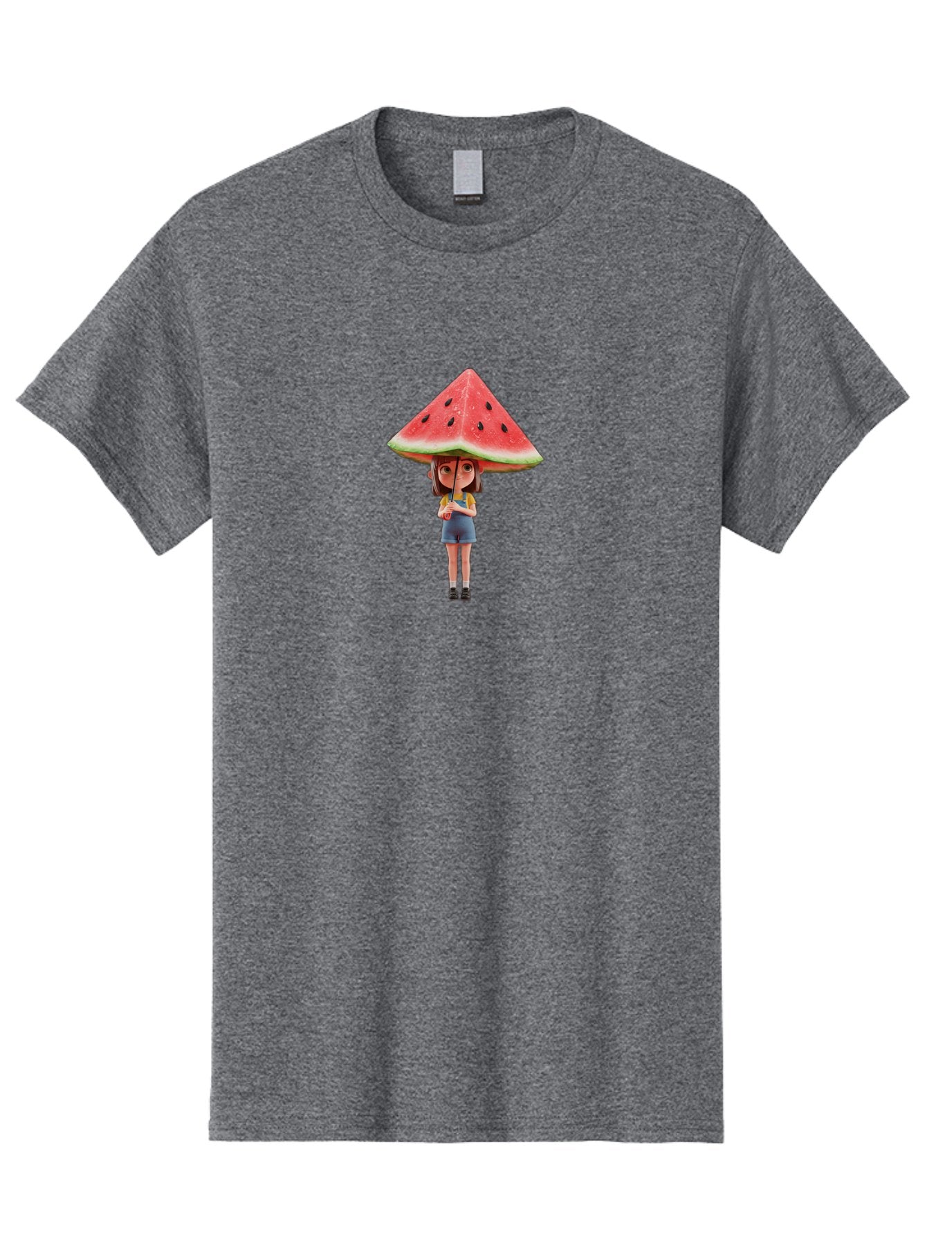 Watermelon-Umbrella-Girl Men'S Graphic Tee, 100% Cotton, Comfortable Casual Summer Wear, Machine Washable, Vintage Camera, Old Camera, Antique Camera, Black Camera, Classic Photography, Photography Equipment, Nostalgic Device, Film Camera, Bai556 9
