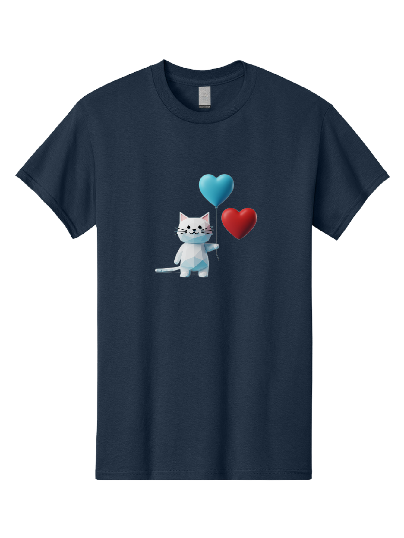 White-Cat-With-Heart-Balloons Men'S Graphic Tee, 100% Cotton, Comfortable Casual Summer Wear, Machine Washable, Vintage Camera, Old Camera, Antique Camera, Black Camera, Classic Photography, Photography Equipment, Nostalgic Device, Bai558 9