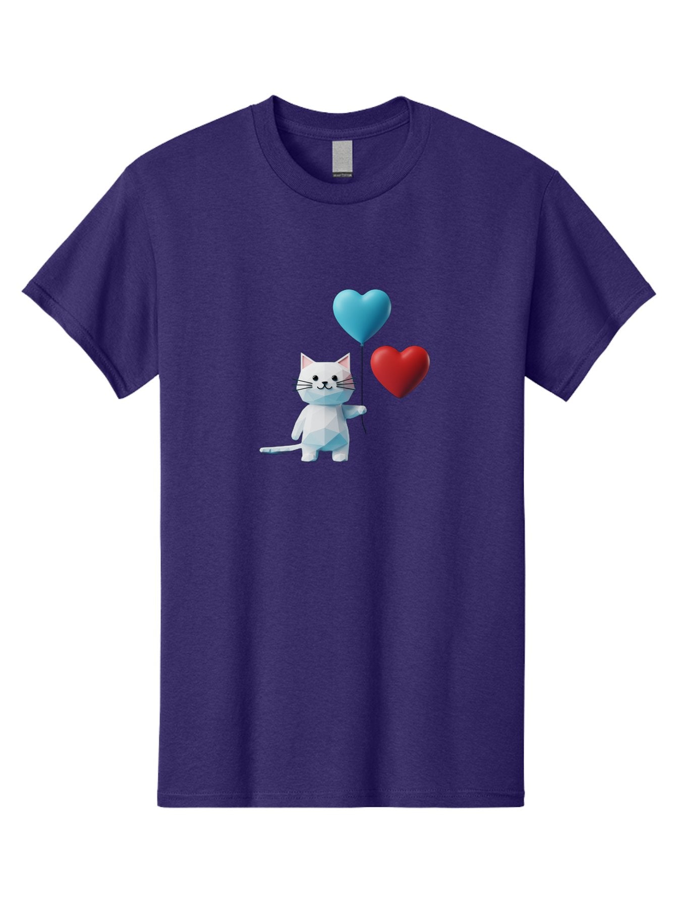 White-Cat-With-Heart-Balloons Men'S Graphic Tee, 100% Cotton, Comfortable Casual Summer Wear, Machine Washable, Vintage Camera, Old Camera, Antique Camera, Black Camera, Classic Photography, Photography Equipment, Nostalgic Device, Bai558 13