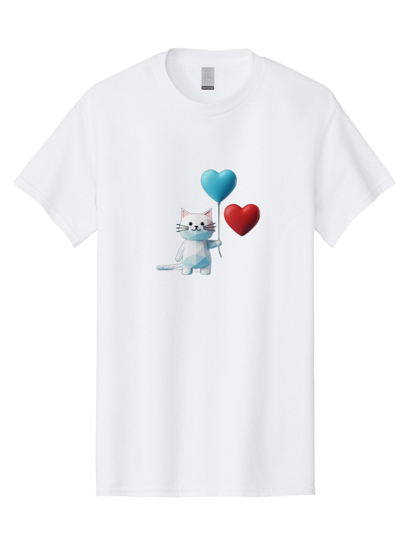 White-Cat-With-Heart-Balloons Men'S Graphic Tee, 100% Cotton, Comfortable Casual Summer Wear, Machine Washable, Vintage Camera, Old Camera, Antique Camera, Black Camera, Classic Photography, Photography Equipment, Nostalgic Device, Bai558 5