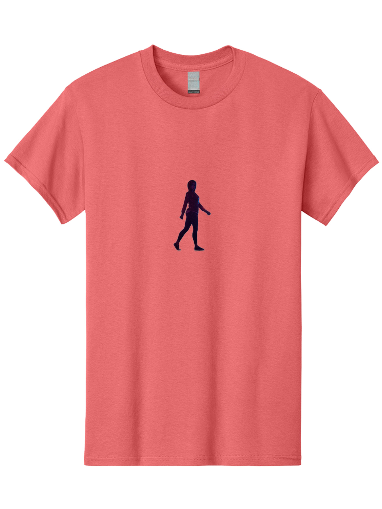 Woman-Walking Men'S Graphic Tee, 100% Cotton, Comfortable Casual Summer Wear, Machine Washable, Vintage Camera, Old Camera, Antique Camera, Black Camera, Classic Photography, Photography Equipment, Nostalgic Device, Film Camera, Camera Art Bai562 7