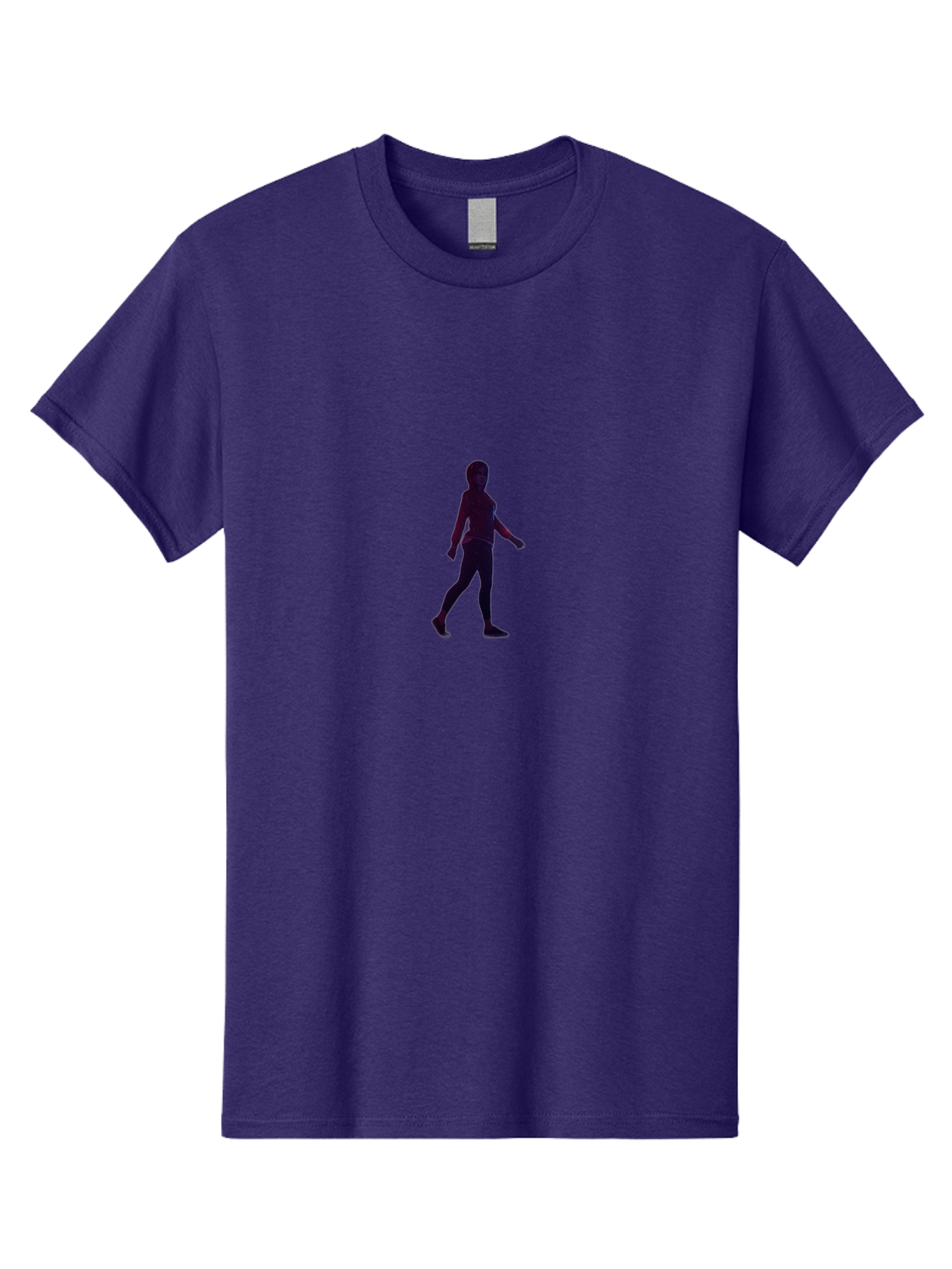 Woman-Walking Men'S Graphic Tee, 100% Cotton, Comfortable Casual Summer Wear, Machine Washable, Vintage Camera, Old Camera, Antique Camera, Black Camera, Classic Photography, Photography Equipment, Nostalgic Device, Film Camera, Camera Art Bai562