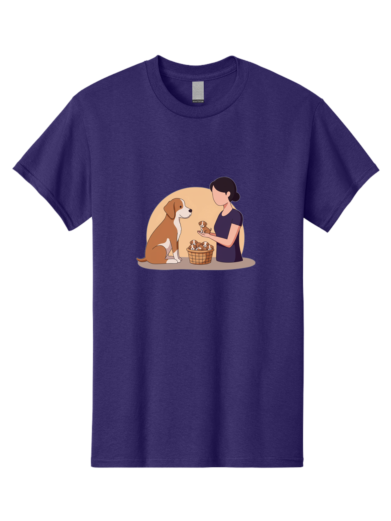 Woman-With-Dog-And-Puppies Men'S Graphic Tee, 100% Cotton, Comfortable Casual Summer Wear, Machine Washable, Vintage Camera, Old Camera, Antique Camera, Black Camera, Classic Photography, Photography Equipment, Nostalgic Device, Film Camera, Bai563 13