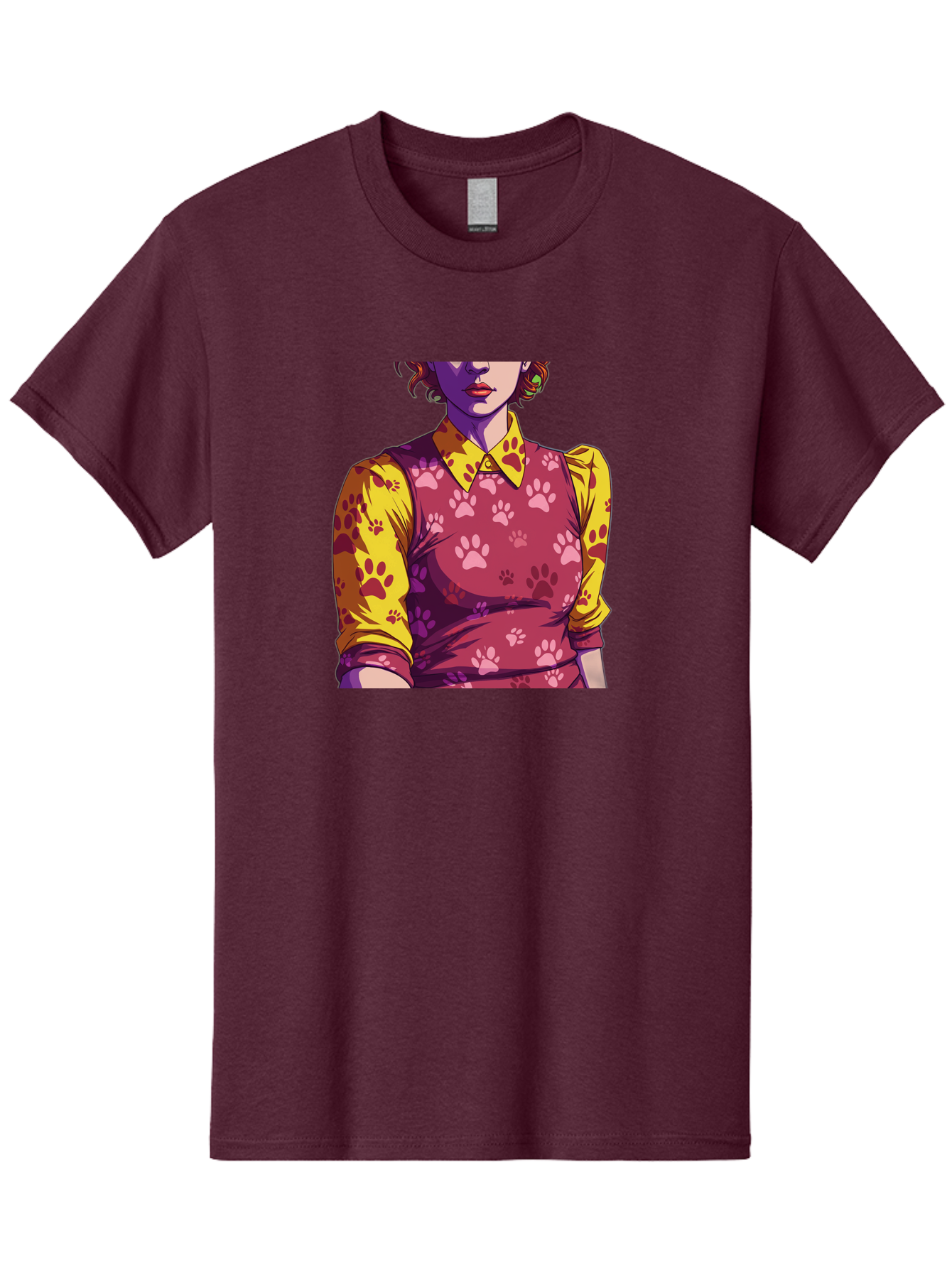 Woman-With-Paw-Print-Dress Men'S Graphic Tee, 100% Cotton, Comfortable Casual Summer Wear, Machine Washable, Vintage Camera, Old Camera, Antique Camera, Black Camera, Classic Photography, Photography Equipment, Nostalgic Device, Film Camera, Bai564 14