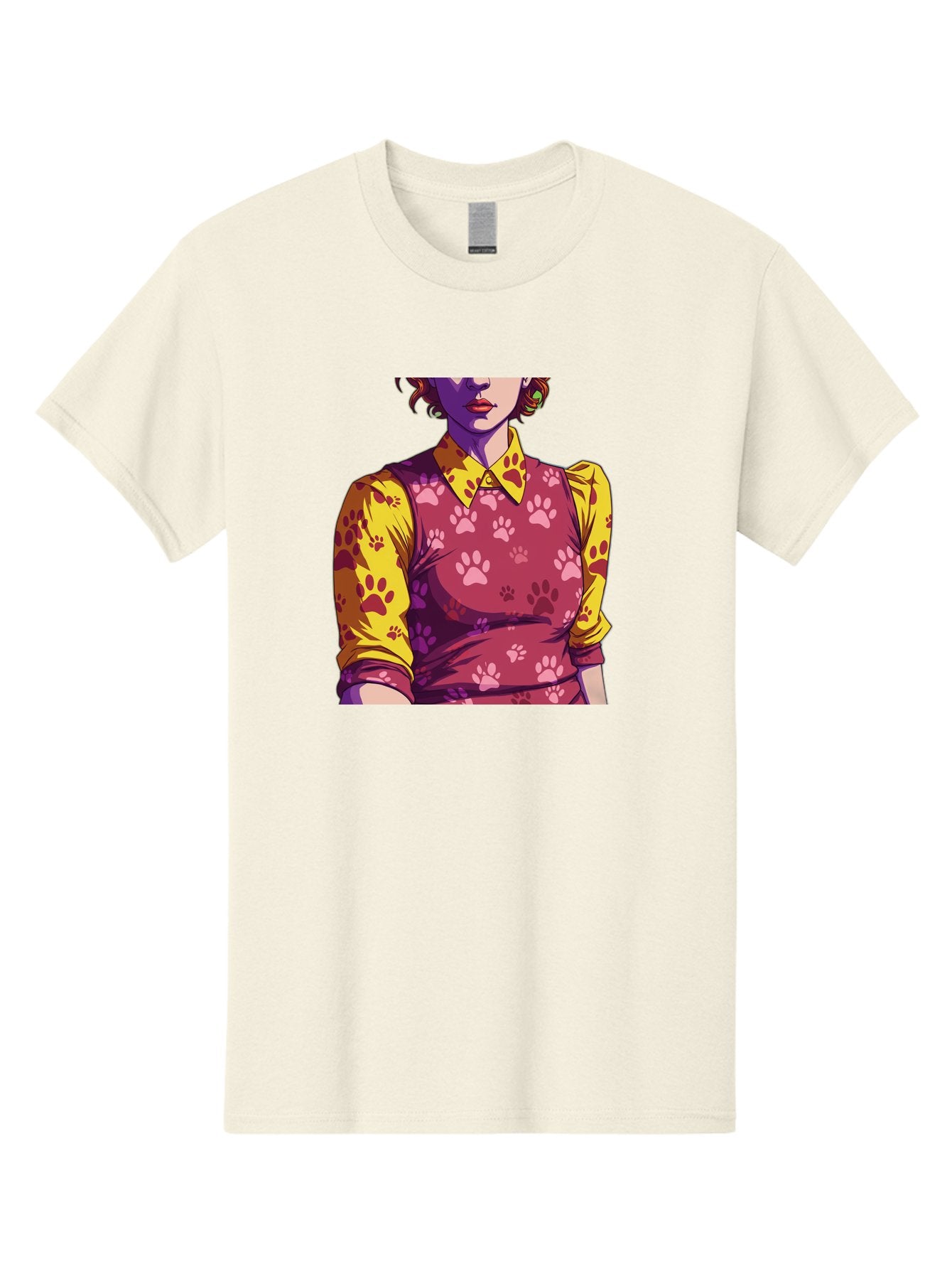 Woman-With-Paw-Print-Dress Men'S Graphic Tee, 100% Cotton, Comfortable Casual Summer Wear, Machine Washable, Vintage Camera, Old Camera, Antique Camera, Black Camera, Classic Photography, Photography Equipment, Nostalgic Device, Film Camera, Bai564 11