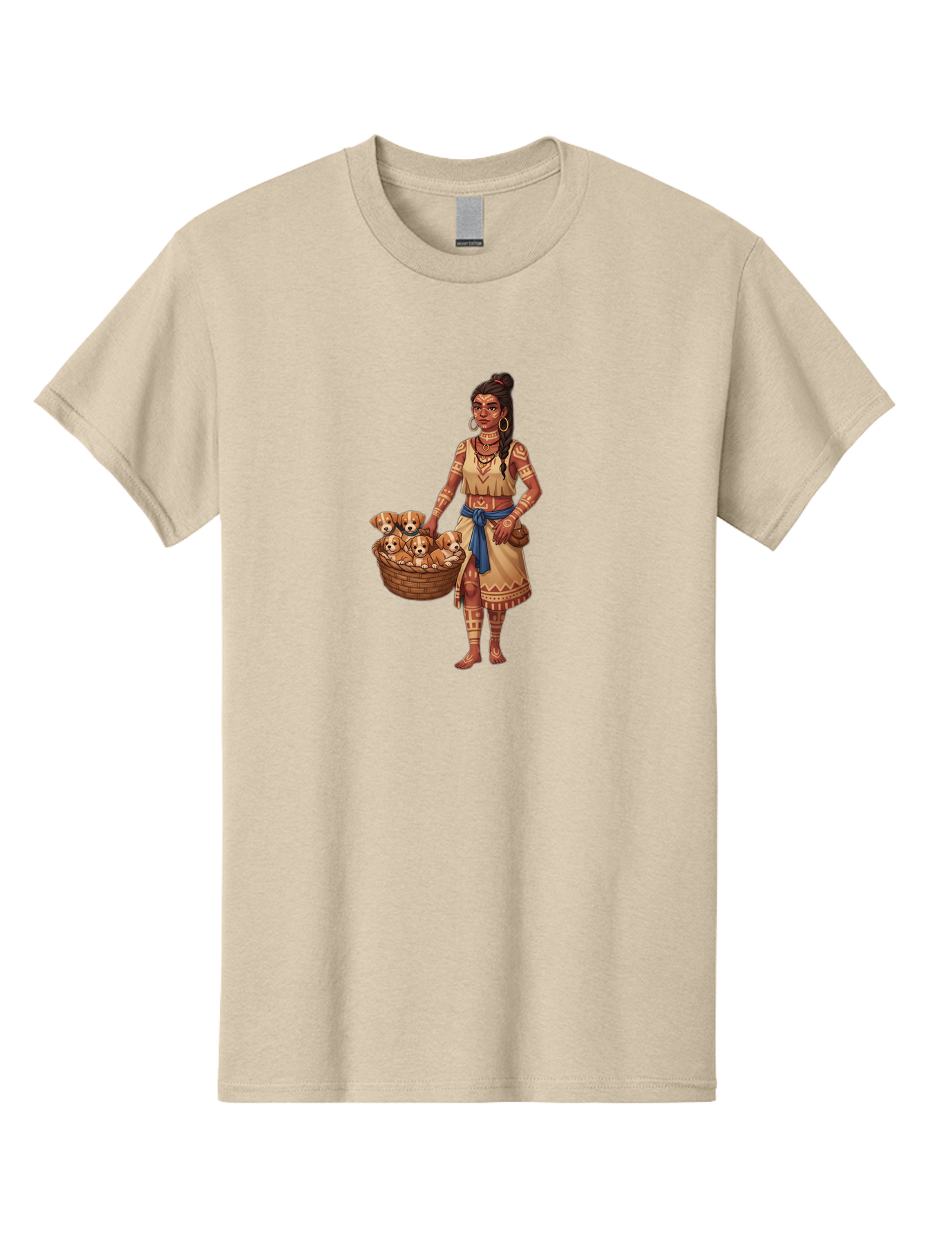 Woman-With-Puppies-1 Men'S Graphic Tee, 100% Cotton, Comfortable Casual Summer Wear, Machine Washable, Vintage Camera, Old Camera, Antique Camera, Black Camera, Classic Photography, Photography Equipment, Nostalgic Device, Film Camera, Bai565 4
