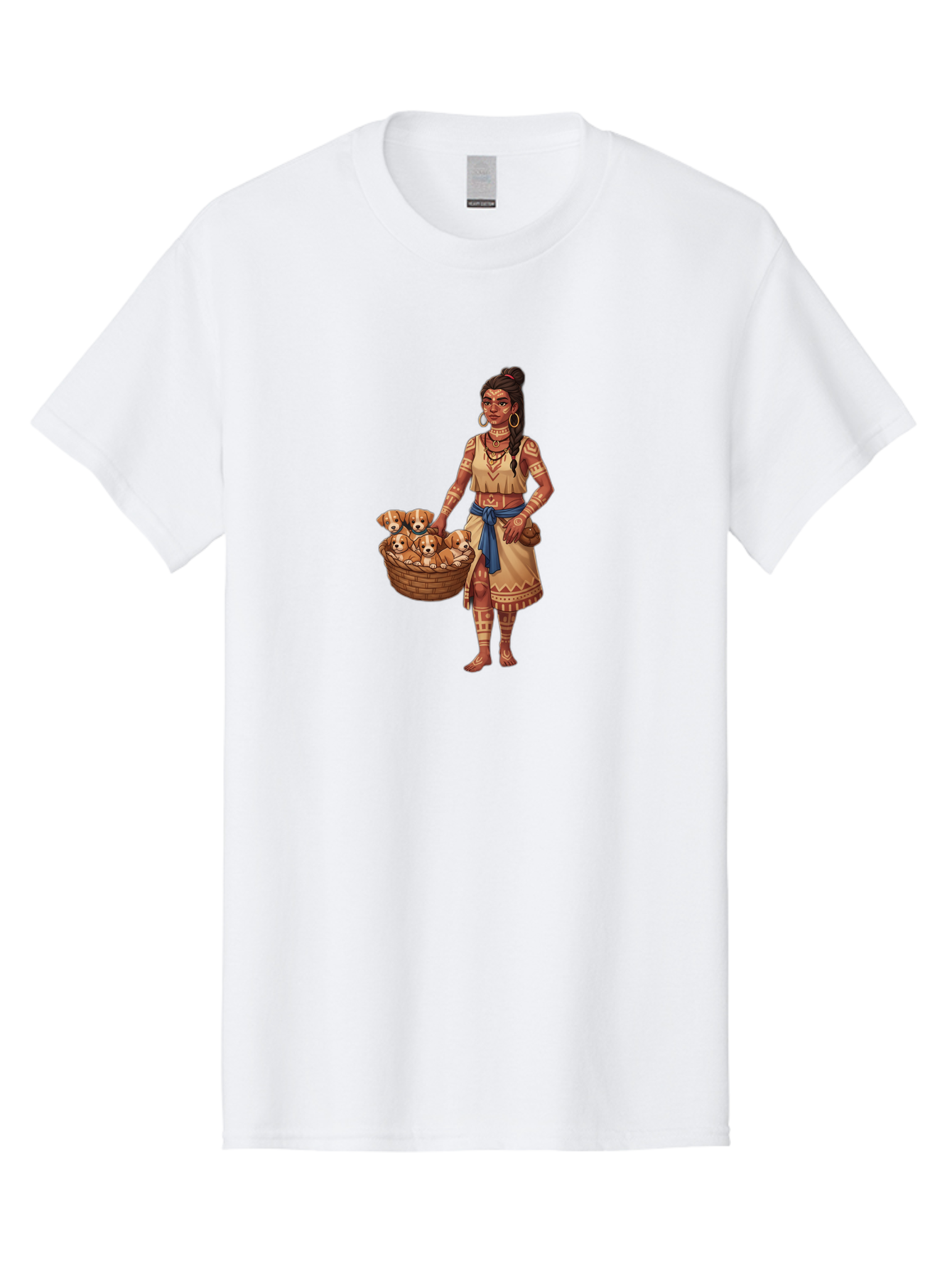 Woman-With-Puppies-1 Men'S Graphic Tee, 100% Cotton, Comfortable Casual Summer Wear, Machine Washable, Vintage Camera, Old Camera, Antique Camera, Black Camera, Classic Photography, Photography Equipment, Nostalgic Device, Film Camera, Bai565 9