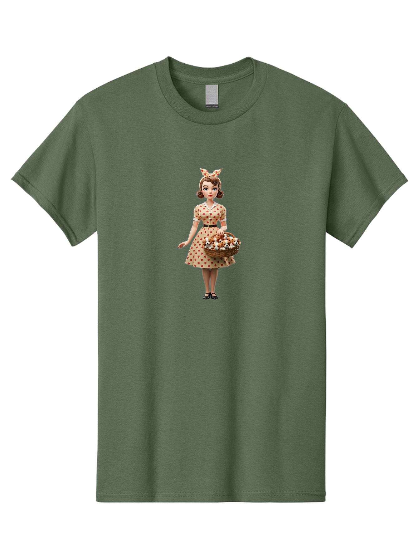 Woman-With-Puppies Men'S Graphic Tee, 100% Cotton, Comfortable Casual Summer Wear, Machine Washable, Vintage Camera, Old Camera, Antique Camera, Black Camera, Classic Photography, Photography Equipment, Nostalgic Device, Film Camera, Bai566