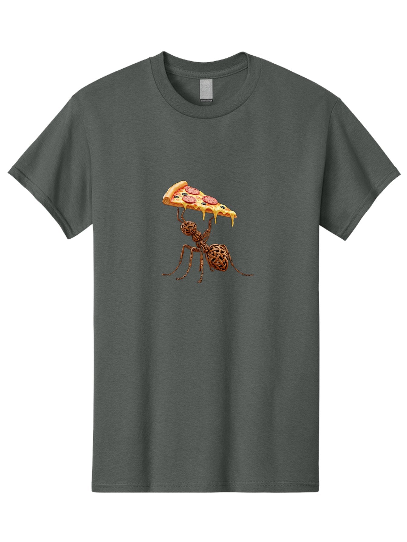 Woven-Ant-Pizza Men'S Graphic Tee, 100% Cotton, Comfortable Casual Summer Wear, Machine Washable, Vintage Camera, Old Camera, Antique Camera, Black Camera, Classic Photography, Photography Equipment, Nostalgic Device, Film Camera, Camera Art Bai568