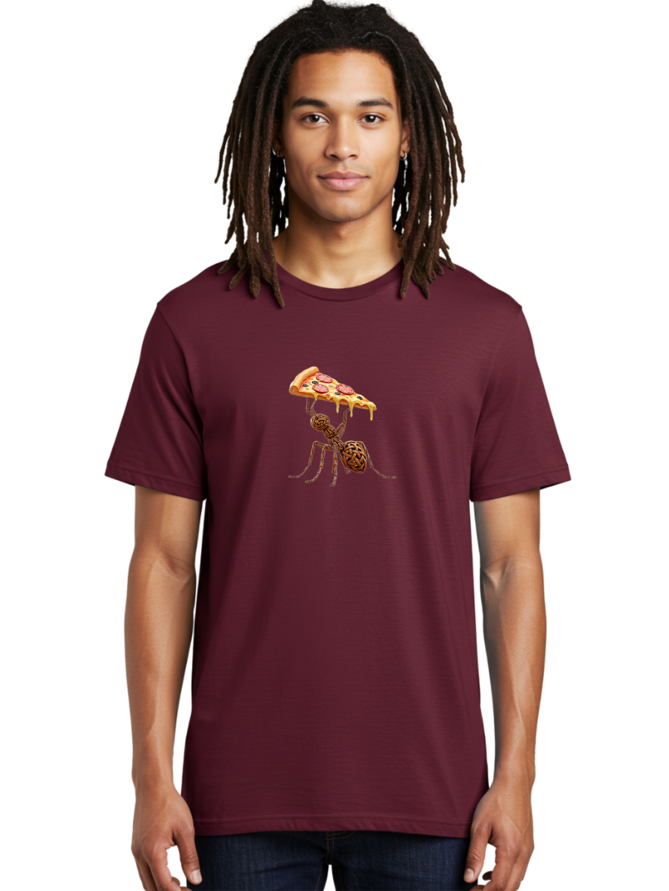 Woven-Ant-Pizza Men'S Graphic Tee, 100% Cotton, Comfortable Casual Summer Wear, Machine Washable, Vintage Camera, Old Camera, Antique Camera, Black Camera, Classic Photography, Photography Equipment, Nostalgic Device, Film Camera, Camera Art Bai568 24