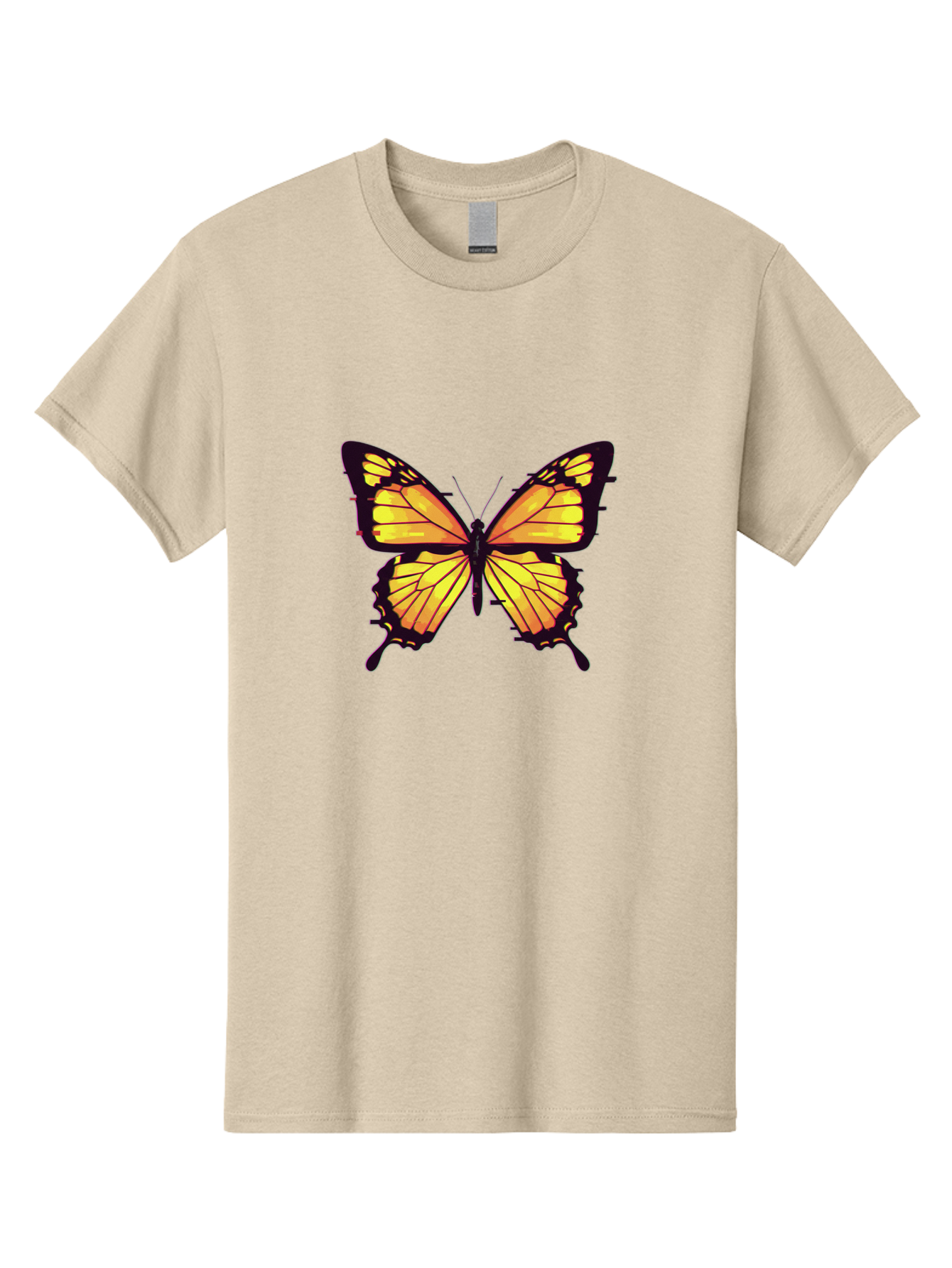 Yellow-Butterfly Men'S Graphic Tee, 100% Cotton, Comfortable Casual Summer Wear, Machine Washable, Vintage Camera, Old Camera, Antique Camera, Black Camera, Classic Photography, Photography Equipment, Nostalgic Device, Film Camera, Camera Art Bai570 14