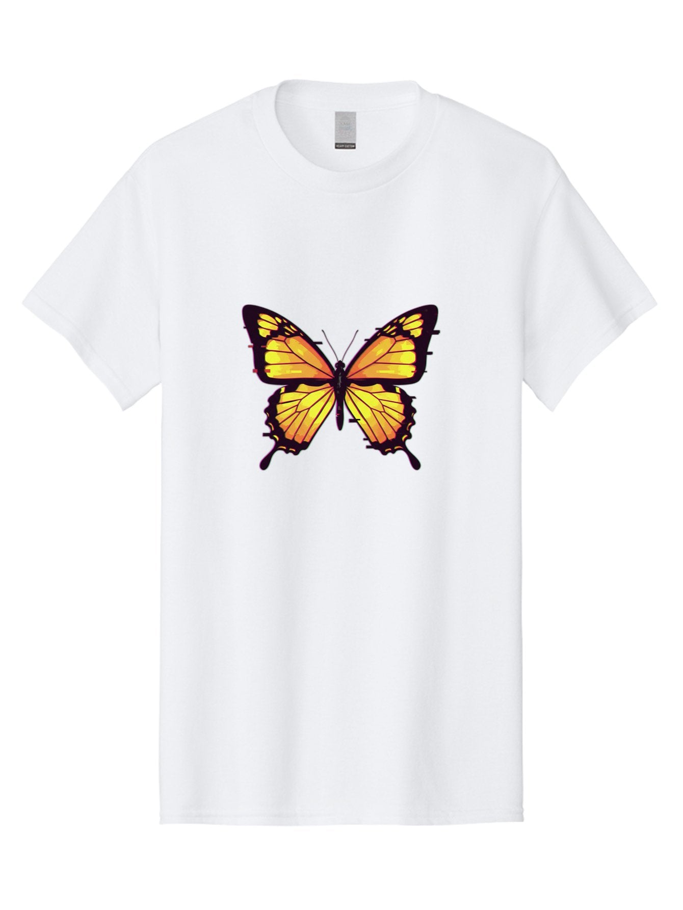 Yellow-Butterfly Men'S Graphic Tee, 100% Cotton, Comfortable Casual Summer Wear, Machine Washable, Vintage Camera, Old Camera, Antique Camera, Black Camera, Classic Photography, Photography Equipment, Nostalgic Device, Film Camera, Camera Art Bai570 13