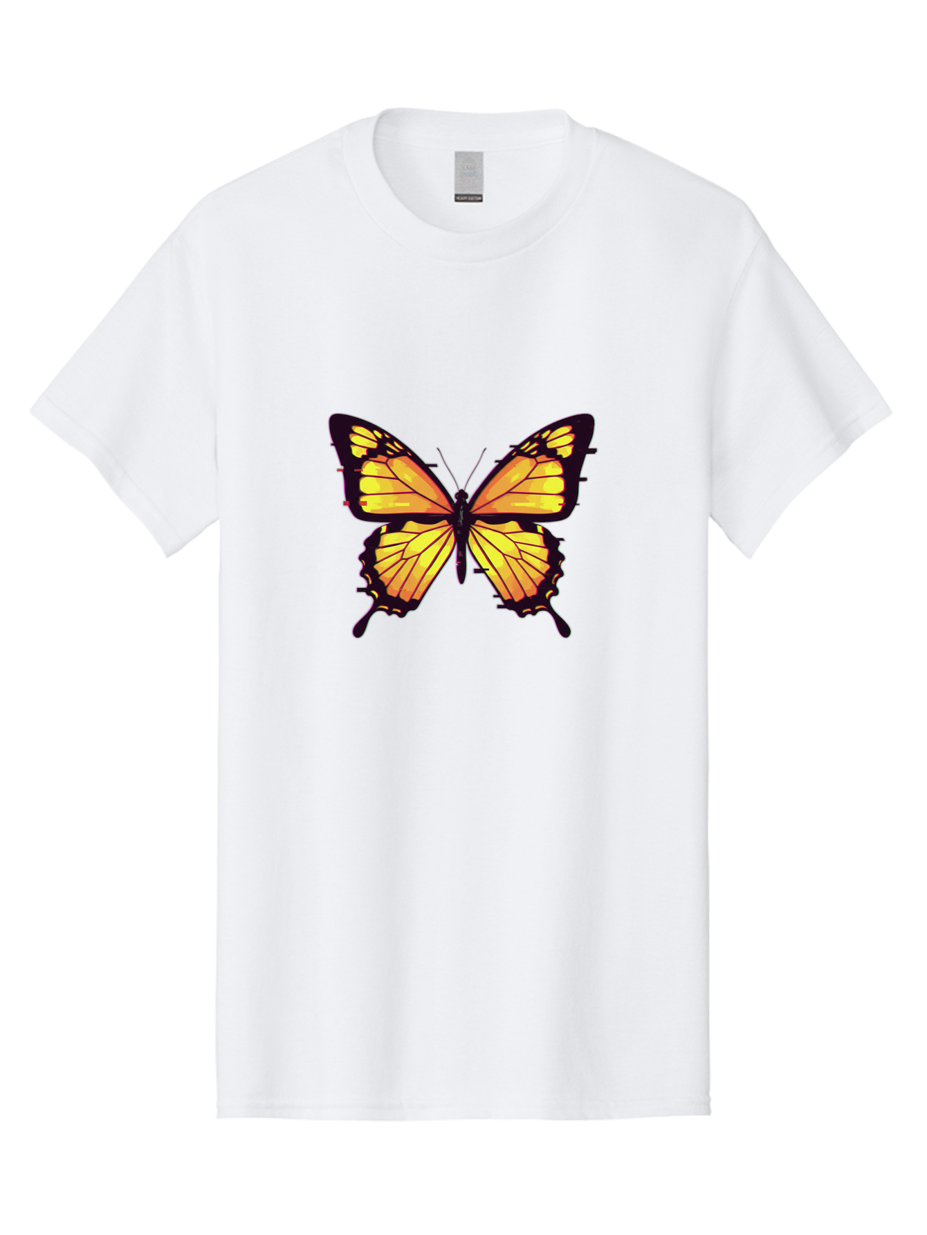 Yellow-Butterfly Men'S Graphic Tee, 100% Cotton, Comfortable Casual Summer Wear, Machine Washable, Vintage Camera, Old Camera, Antique Camera, Black Camera, Classic Photography, Photography Equipment, Nostalgic Device, Film Camera, Camera Art Bai570 15