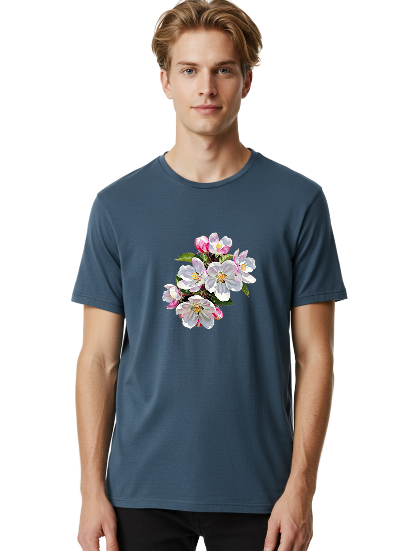 Apple-Blossoms Men'S Graphic Tee, 100% Cotton, Comfortable Casual Summer Wear, Machine Washable, Vintage Camera, Old Camera, Antique Camera, Black Camera, Classic Photography, Photography Equipment, Nostalgic Device, Film Camera, Camera Art Bai579 16